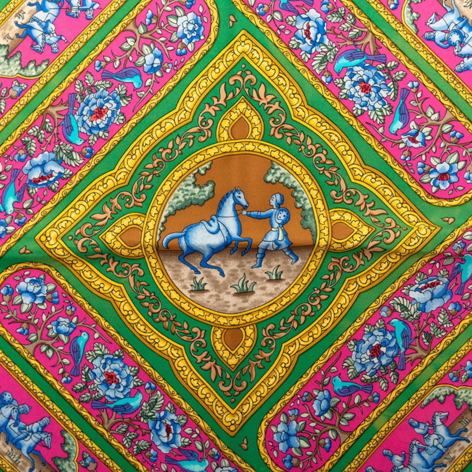 Silk Hermes Scarf - 3