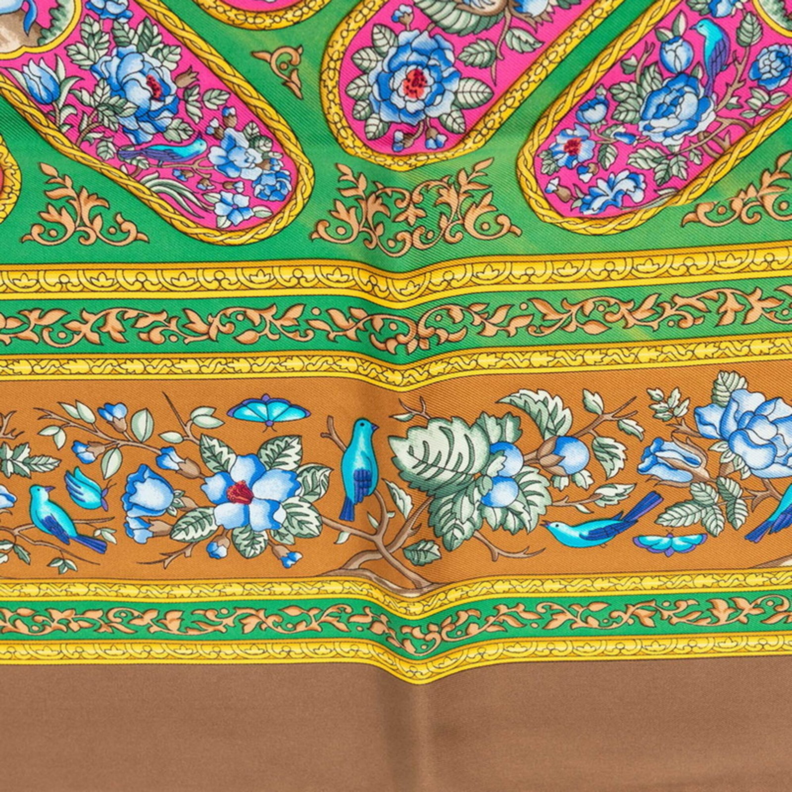 Silk Hermes Scarf - 4