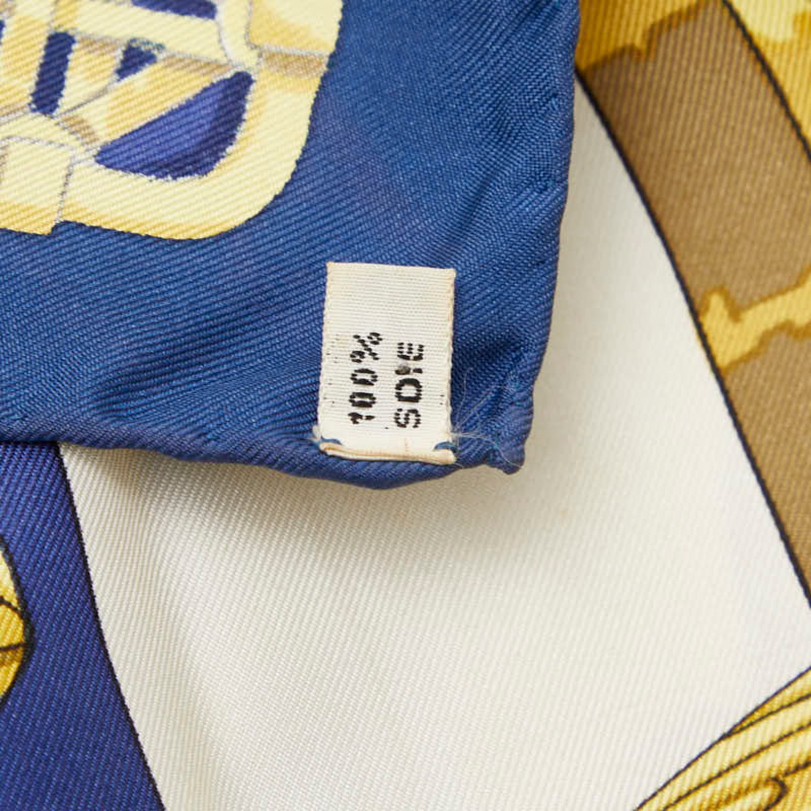 Silk Hermes Scarf - 6