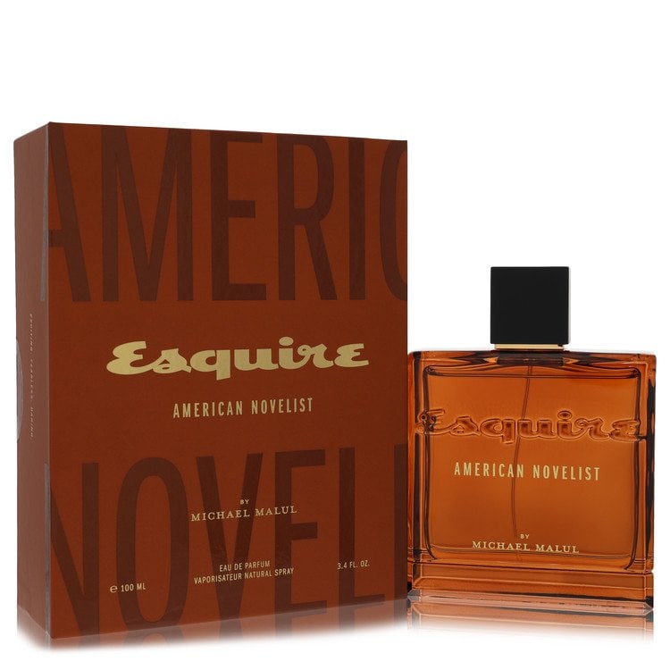 Esquire American Novelist Cologne By Michael Malul Eau De Parfum Spray: Esquire American Novelist Cologne By Michael Malul Eau De Parfum Spray Esquire American Novelist Cologne by Michael Malul Eau De Parfum Spray, a men's fragrance with a cologne scent. This 3.4 oz eau d