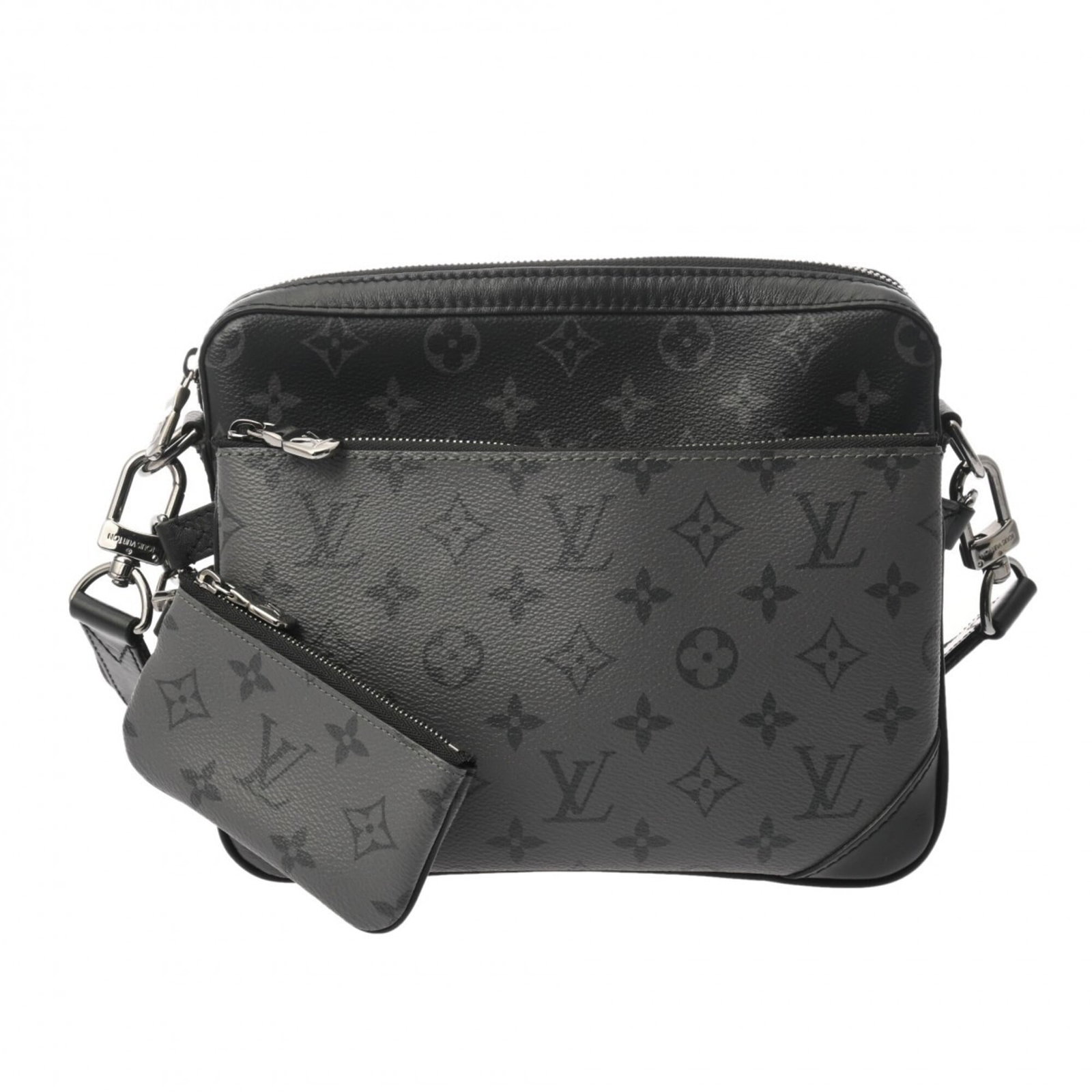 Shoulder bag monogram Louis Vuitton eclipse - 2