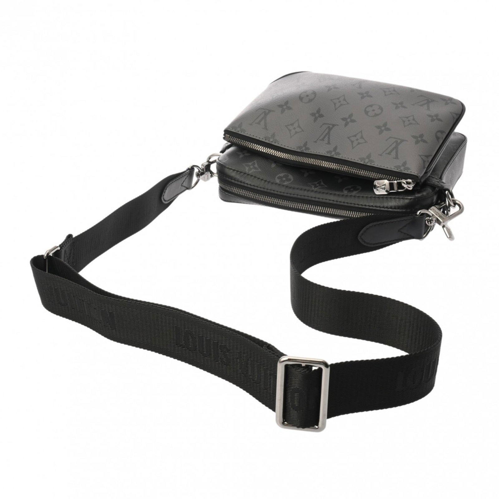Shoulder bag monogram Louis Vuitton eclipse - 4