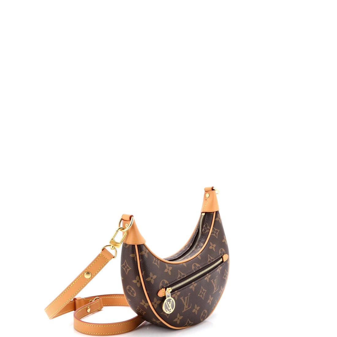 Handbag canvas monogram Louis Vuitton loop - 2
