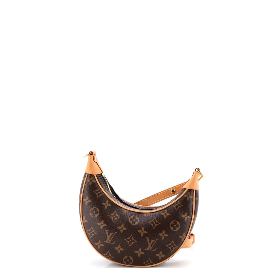Handbag canvas monogram Louis Vuitton loop - 3