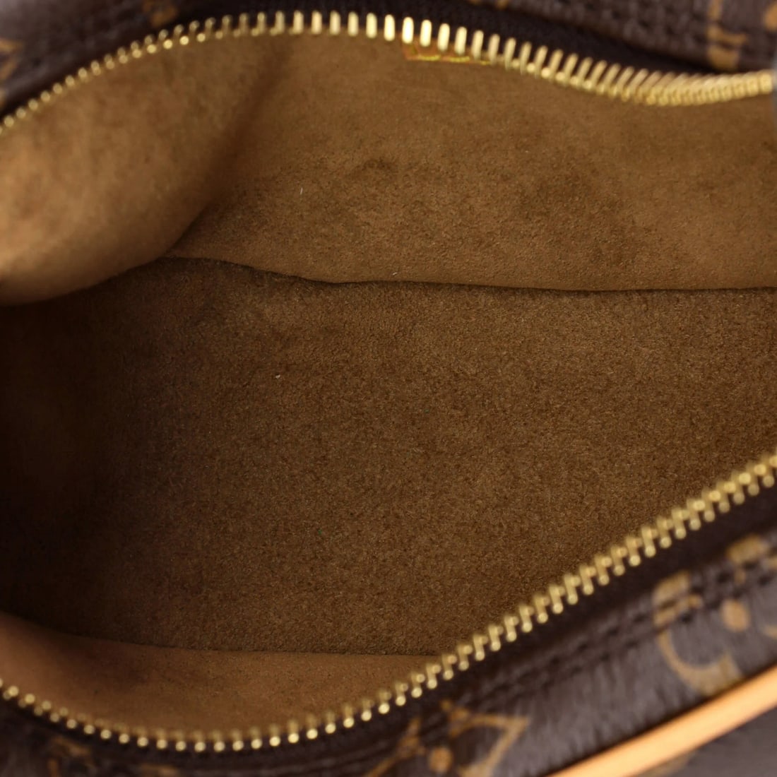 Handbag canvas monogram Louis Vuitton loop - 5