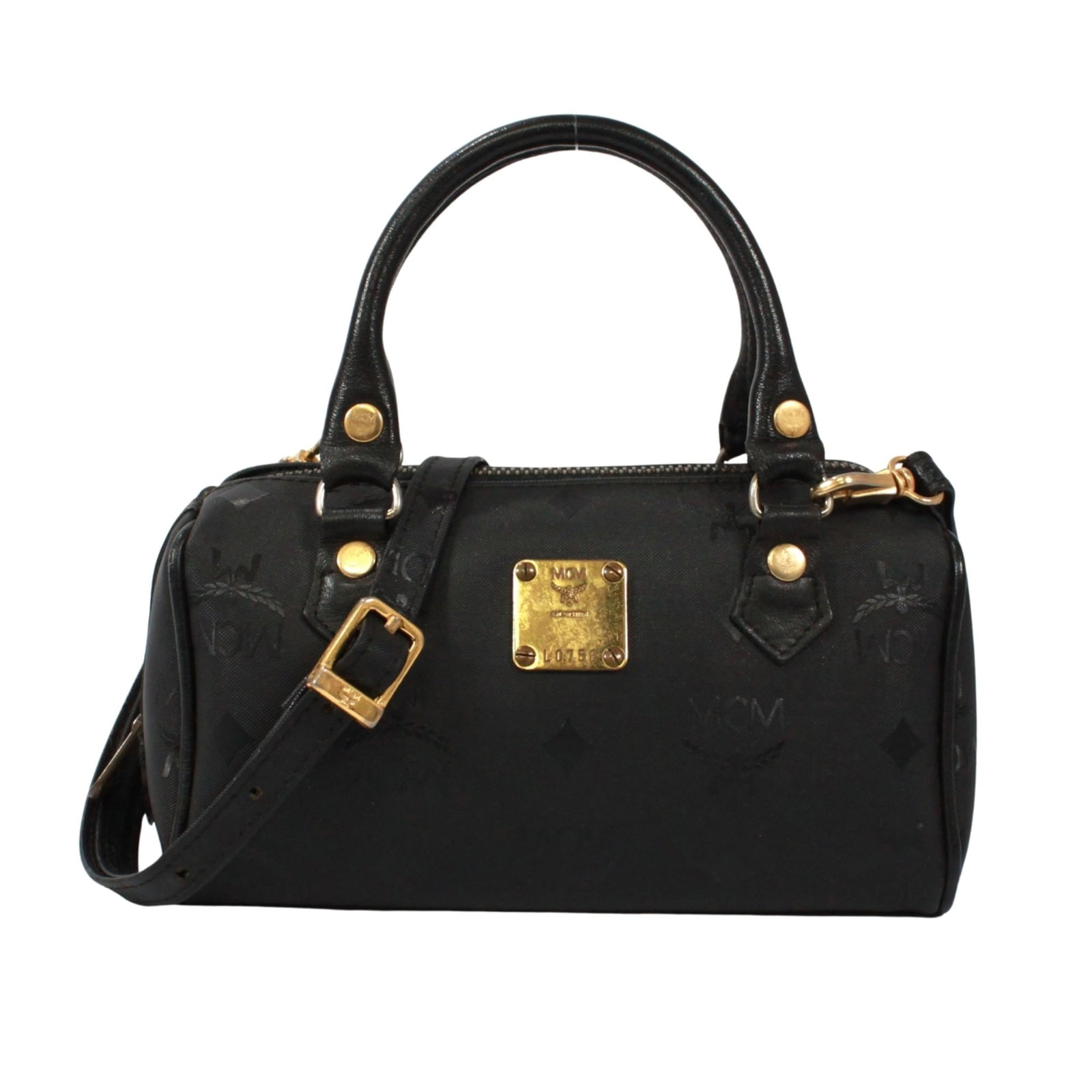 Nylon Leather Shoulder Bag By McM (1 of 15)