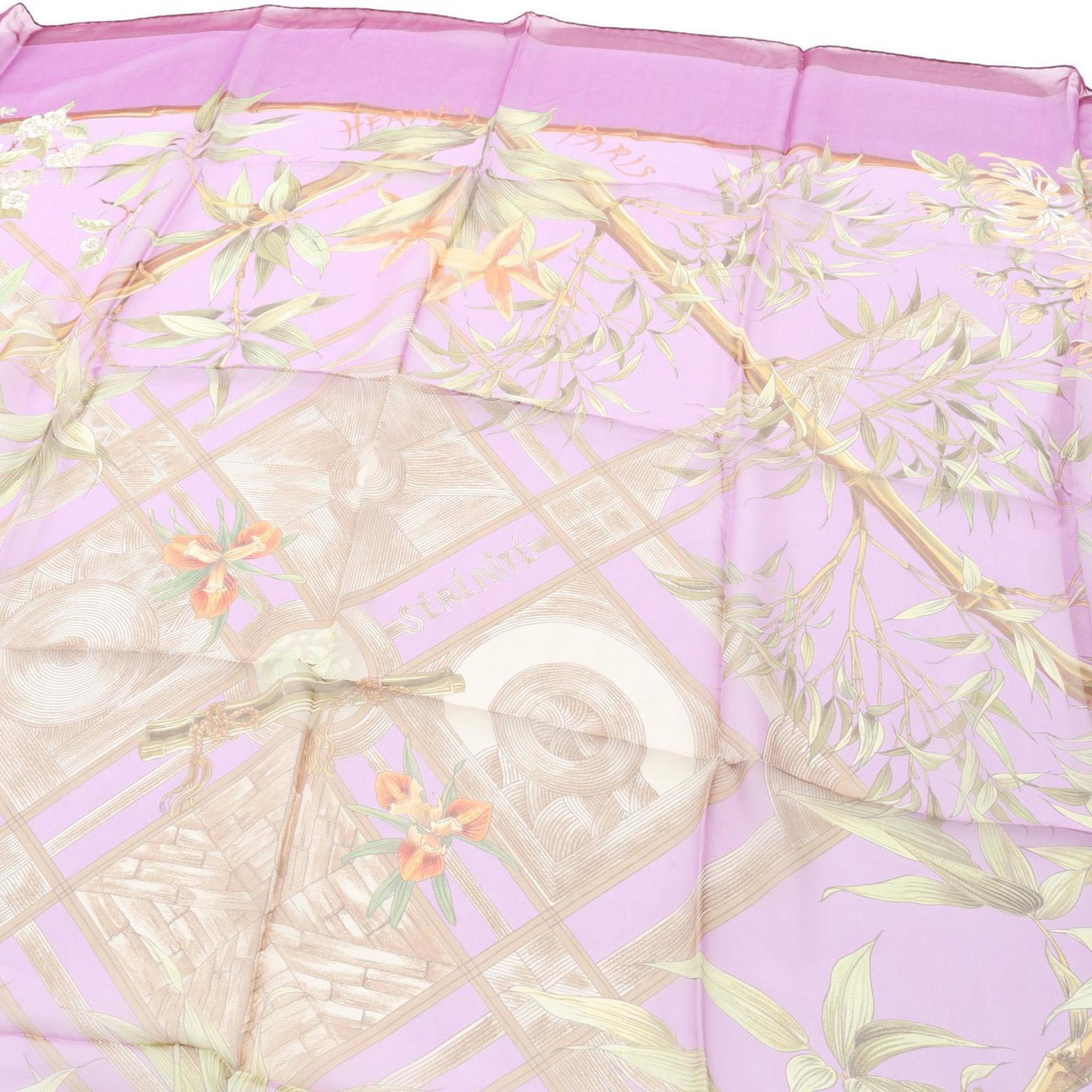 Silk Hermes Scarf - 2