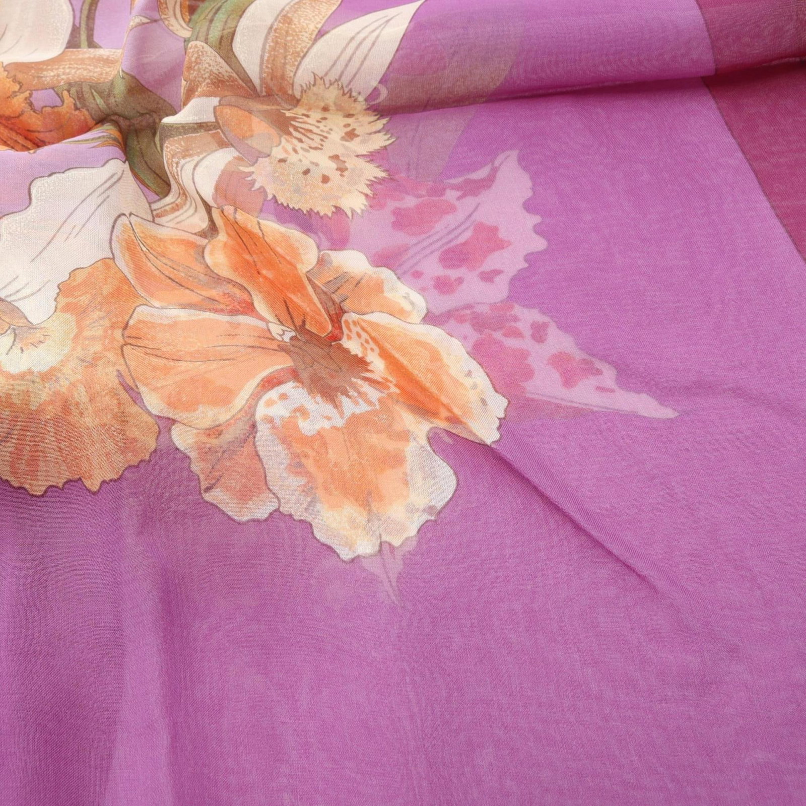 Silk Hermes Scarf - 5