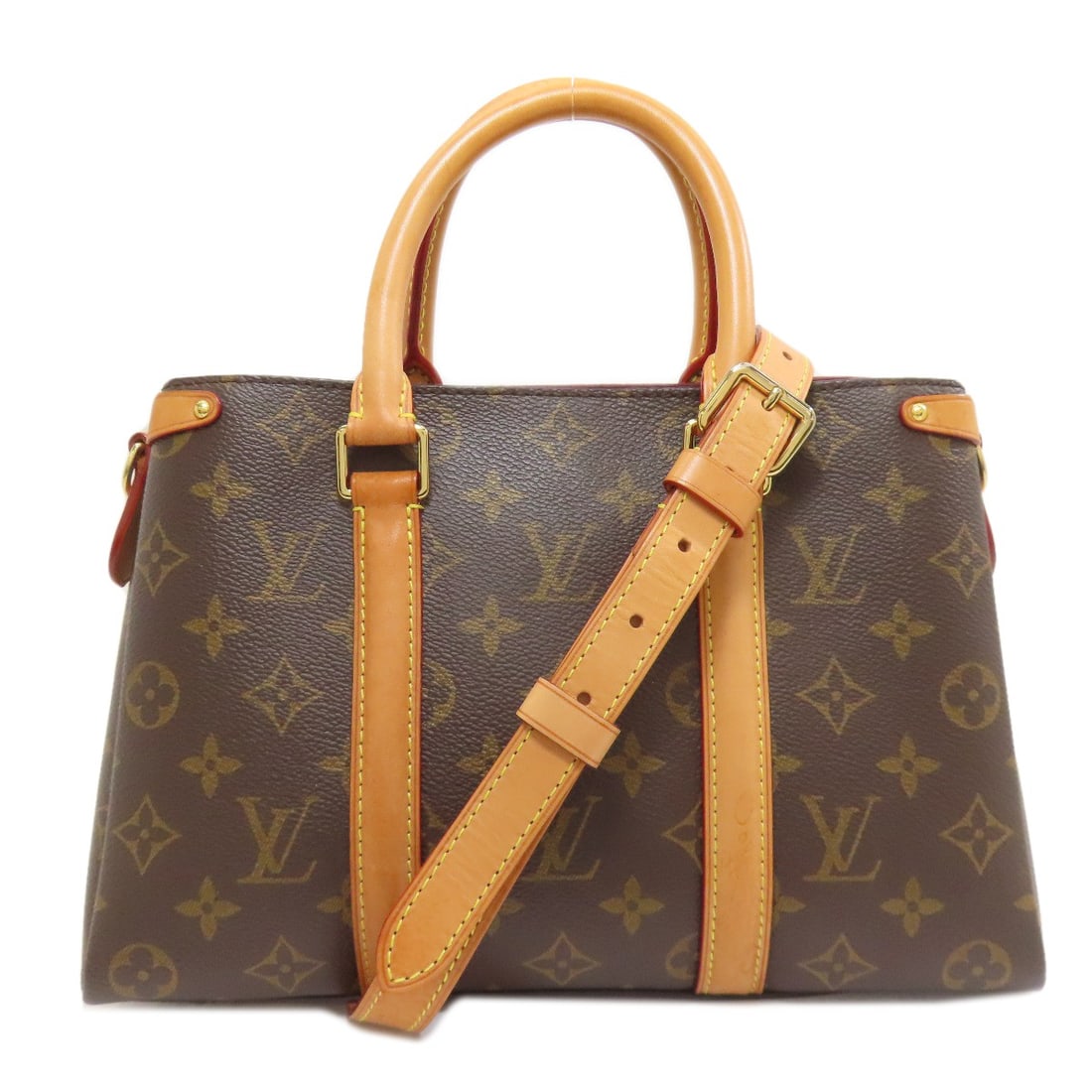 Louis Vuitton M44815 Sfro Bb Handbag Monogram Canvas: Louis Vuitton M44815 Sfro Bb Handbag Monogram Canvas Brown Monogram Canvas Handbag from LOUIS VUITTON. This Sfro Bb style handbag features the iconic monogram canvas exterior in brown, a classic and