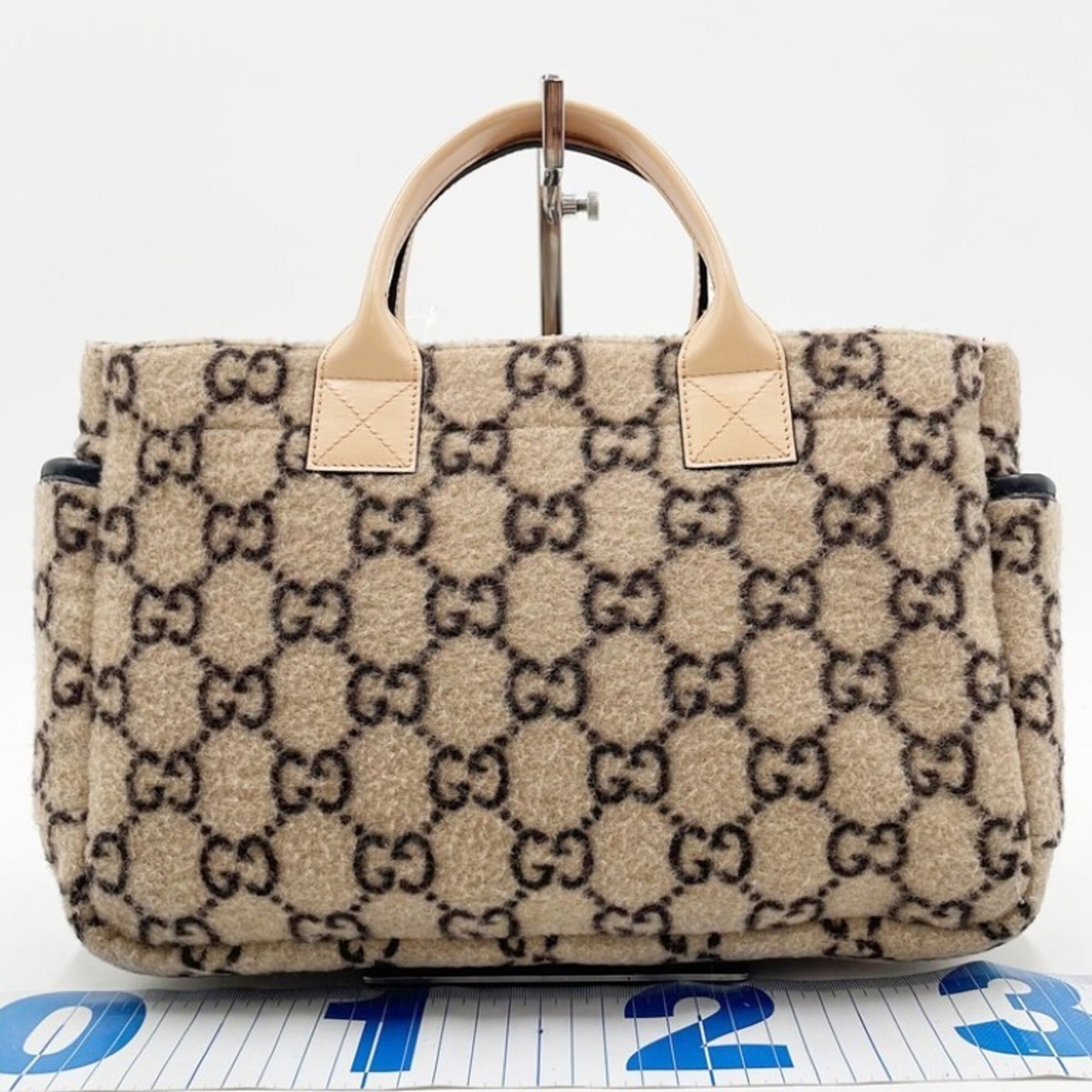 Gucci Handbag Wool Leather - 2