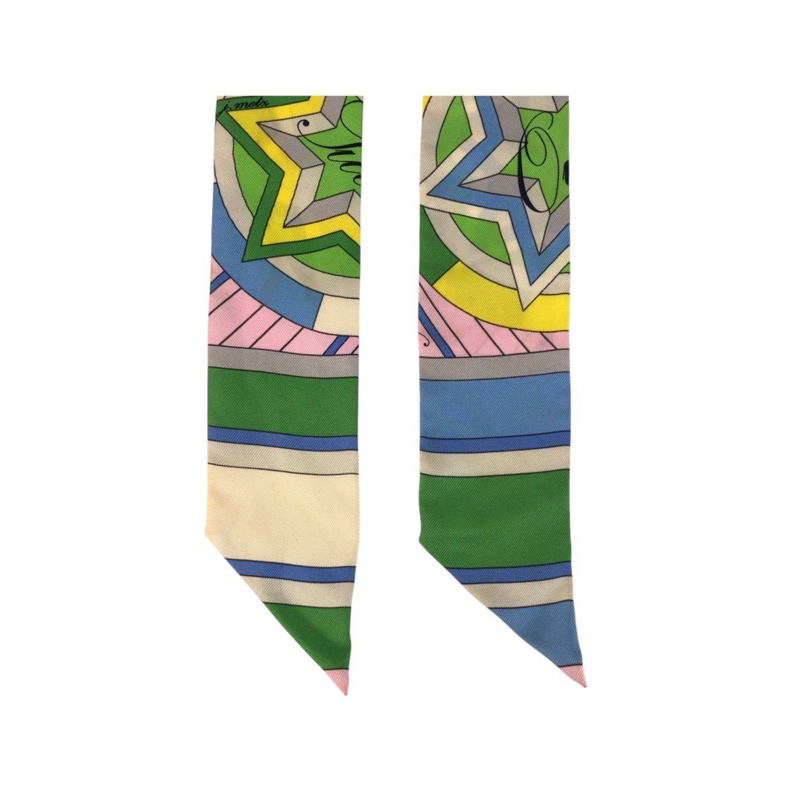 Silk Hermes Scarf - 3