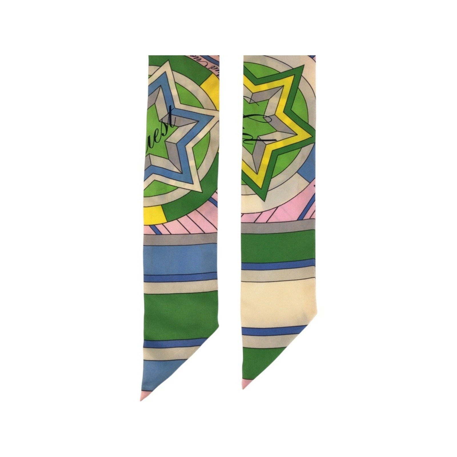 Silk Hermes Scarf - 4