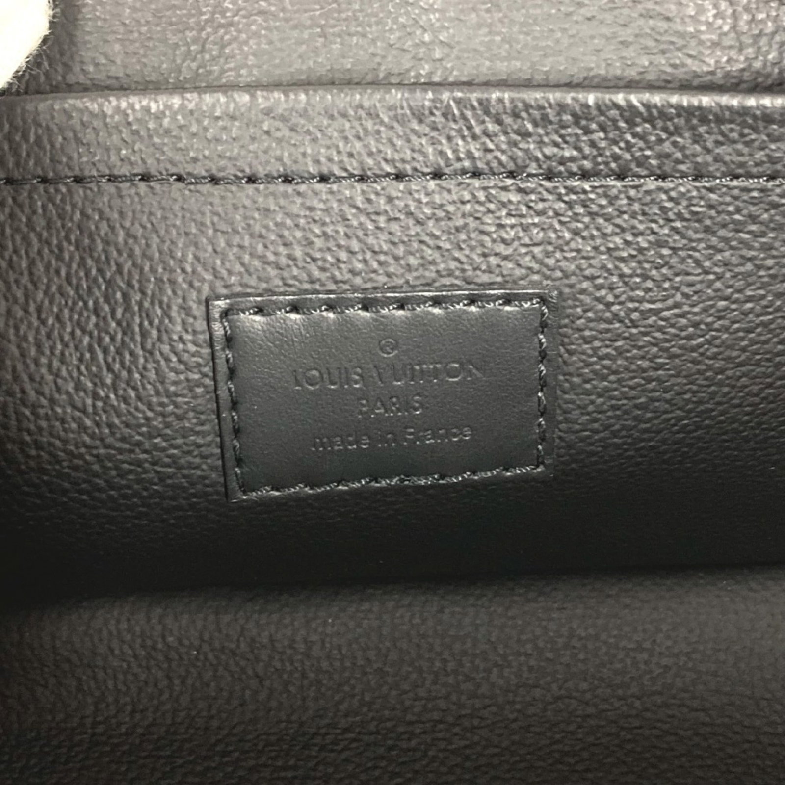 Louis Vuitton Clutch Bag Handbag Pouch Monogram Eclipse - 11