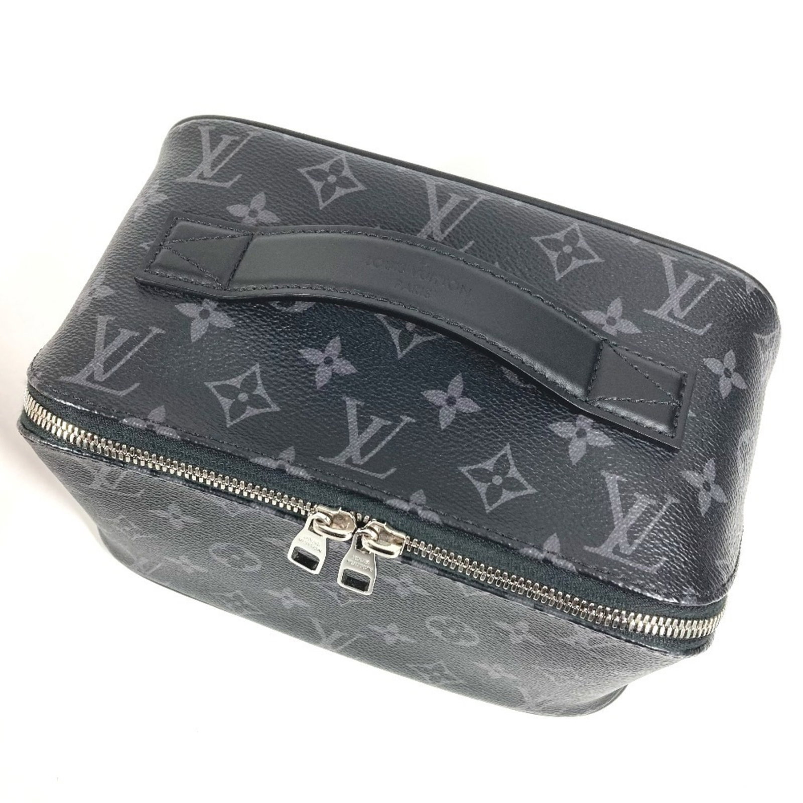 Louis Vuitton Clutch Bag Handbag Pouch Monogram Eclipse - 8