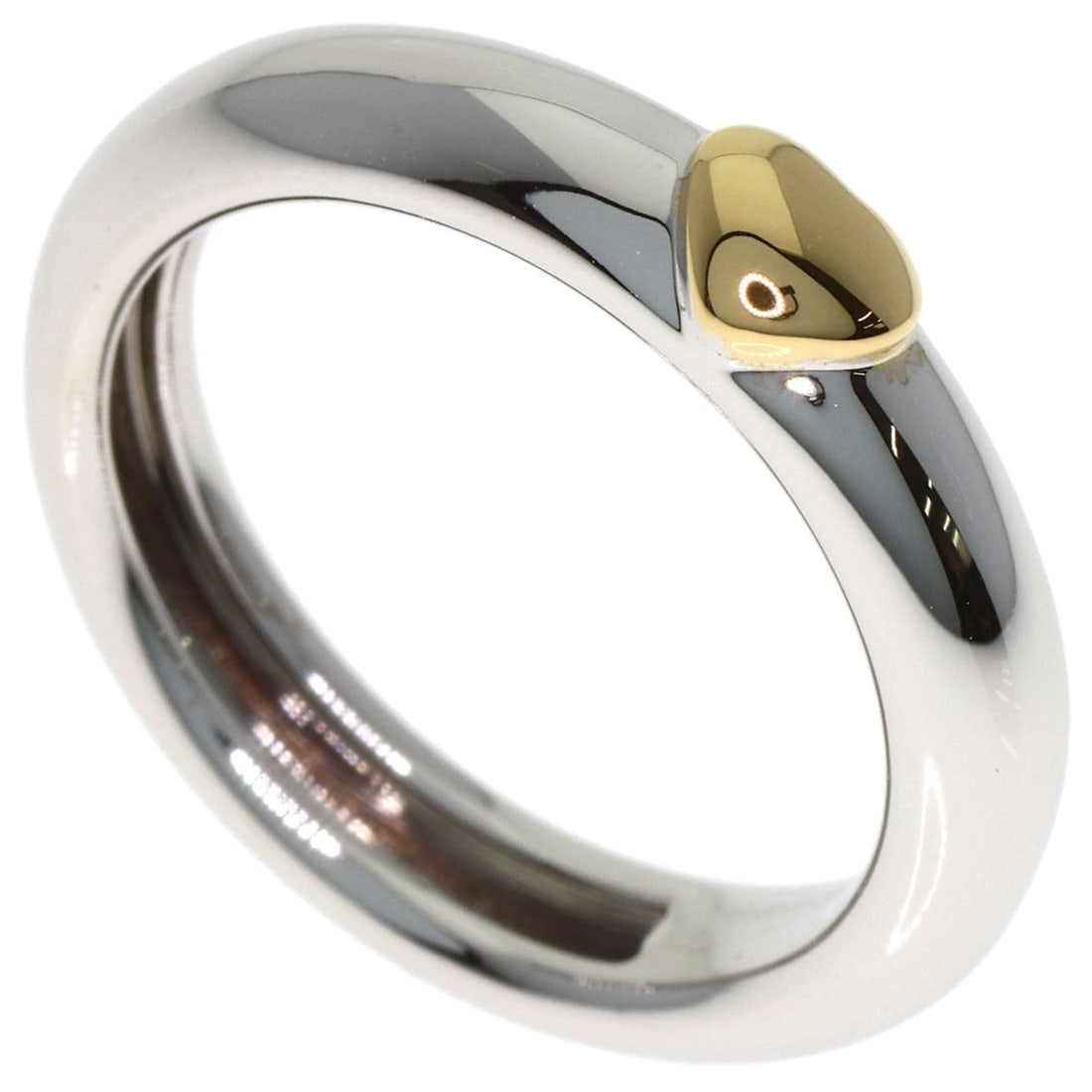 Tiffany&Co. Friendship Ring K18 White Gold 18K Yellow Gold: Tiffany&Co. Friendship Ring K18 White Gold 18K Yellow Gold Item Specifics: Brand: TIFFANY&Co. Style: Ring Material: K18 White Gold Color: Silver Metal: Gold Ring Size: 5(US) Main Stone: No stone