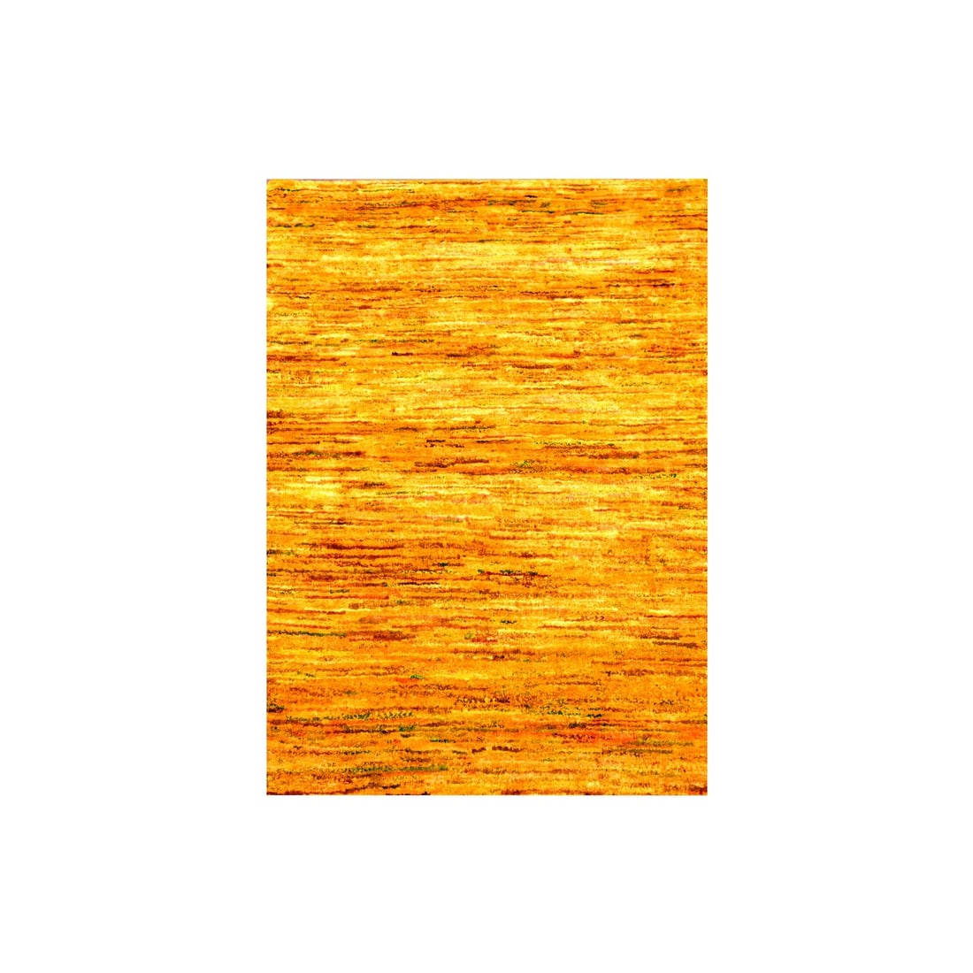 2'x3' Gold Color Hand Knotted Plain Solid Design Pure Sari Silk Mat Rug: 2'x3' Gold Color Hand Knotted Plain Solid Design Pure Sari Silk Mat Rug Hand-knotted with precision, this vibrant 2'x3' gold color sari silk mat rug boasts a stunning plain solid design that adds