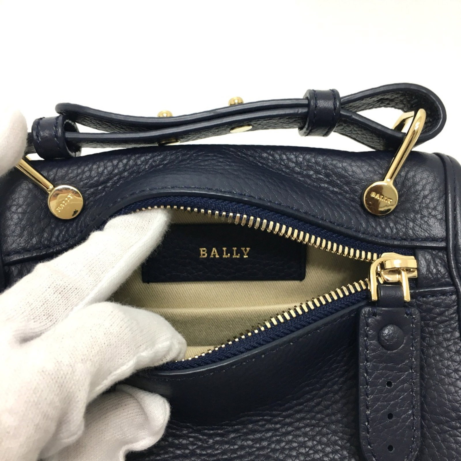 Shoulder Bag Bally Leather - 7