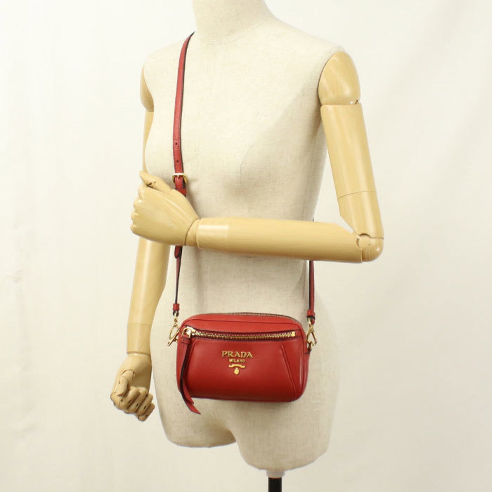 Shoulder Bag Prada Leather - 8