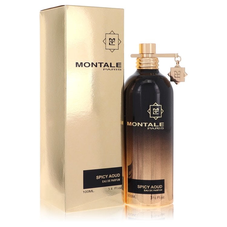 Montale Spicy Aoud Perfume By Montale Eau De Parfum Spray (Unisex): Montale Spicy Aoud Perfume By Montale Eau De Parfum Spray (Unisex) Montale Spicy Aoud Eau De Parfum Spray is a unisex fragrance featuring the scent of perfume for women. This 3.4 oz eau de parfum