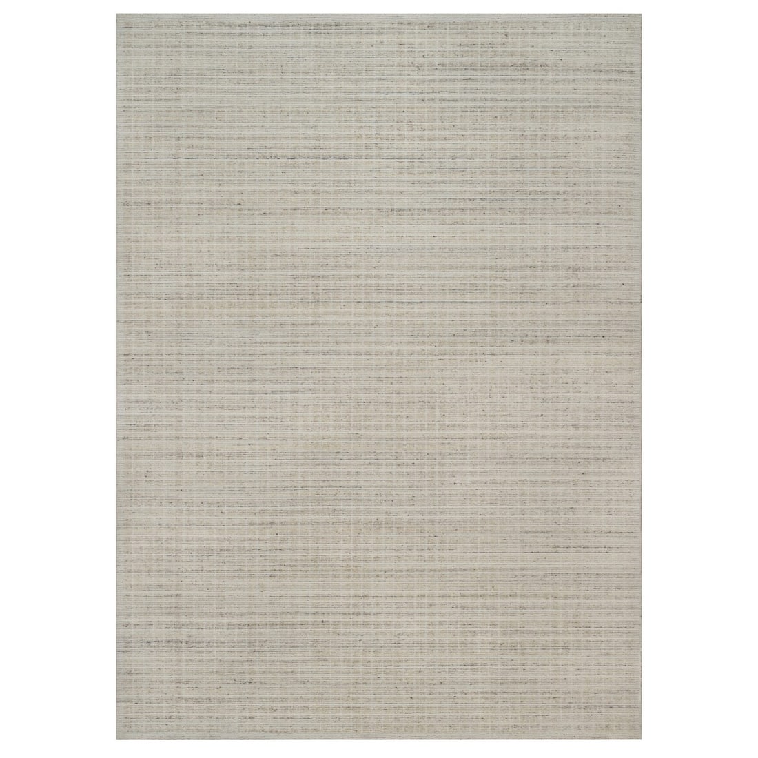 10'1"x14' Ivory Loomed Knotted Modern Plain Decor Box Design Wool Rug: 10'1"x14' Ivory Loomed Knotted Modern Plain Decor Box Design Wool Rug The 10'1"x14' Ivory Loomed Knotted Modern Plain Decor Box Design Wool Rug boasts an elegant, geometric design in a timeless ivory 