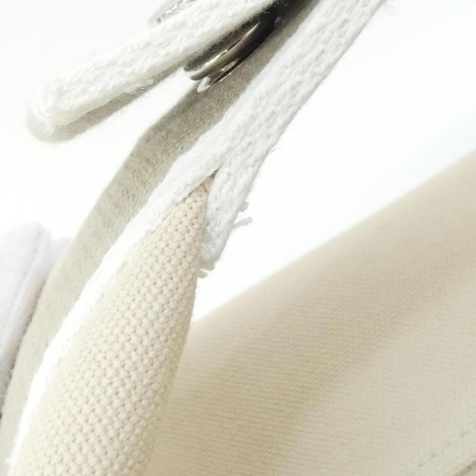 Canvas pouch handbag by Hermes - 7
