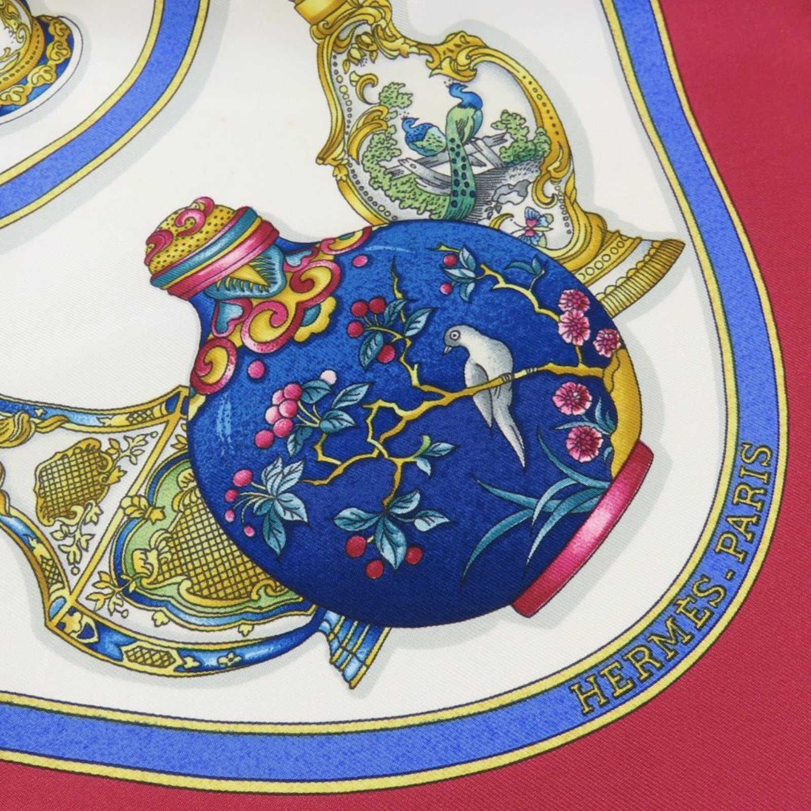 Silk Hermes Scarf - 7