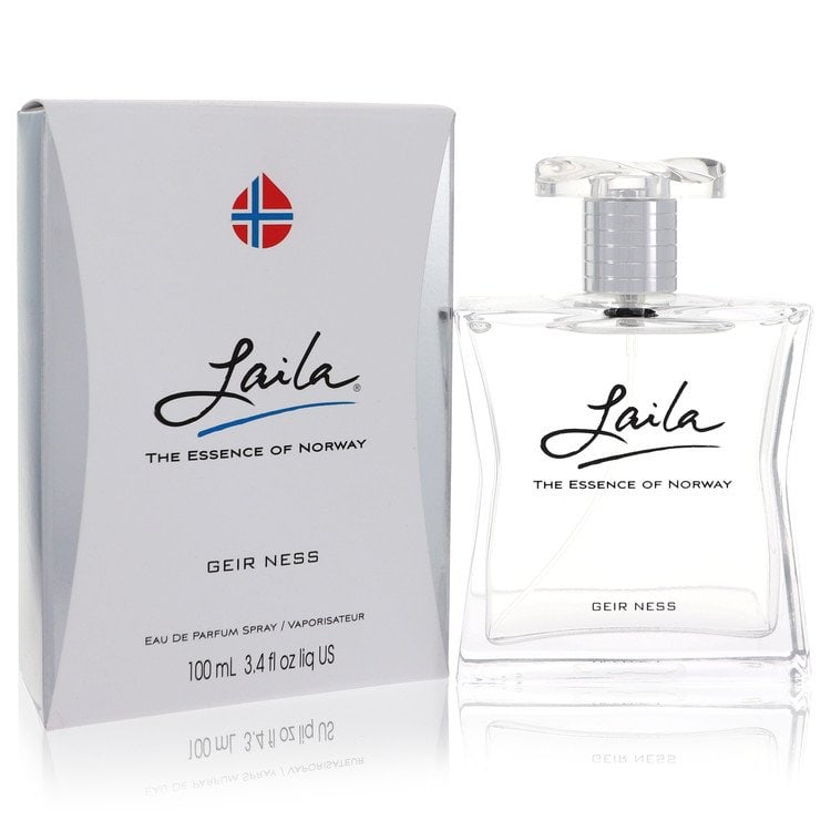 Laila Perfume By Geir Ness Eau De Parfum Spray: Laila Perfume By Geir Ness Eau De Parfum Spray Geir Ness Eau De Parfum Spray, Laila Perfume, is an eau de parfum spray for women. This fragrance comes in a 3.4 oz size and weighs 500 grams. The