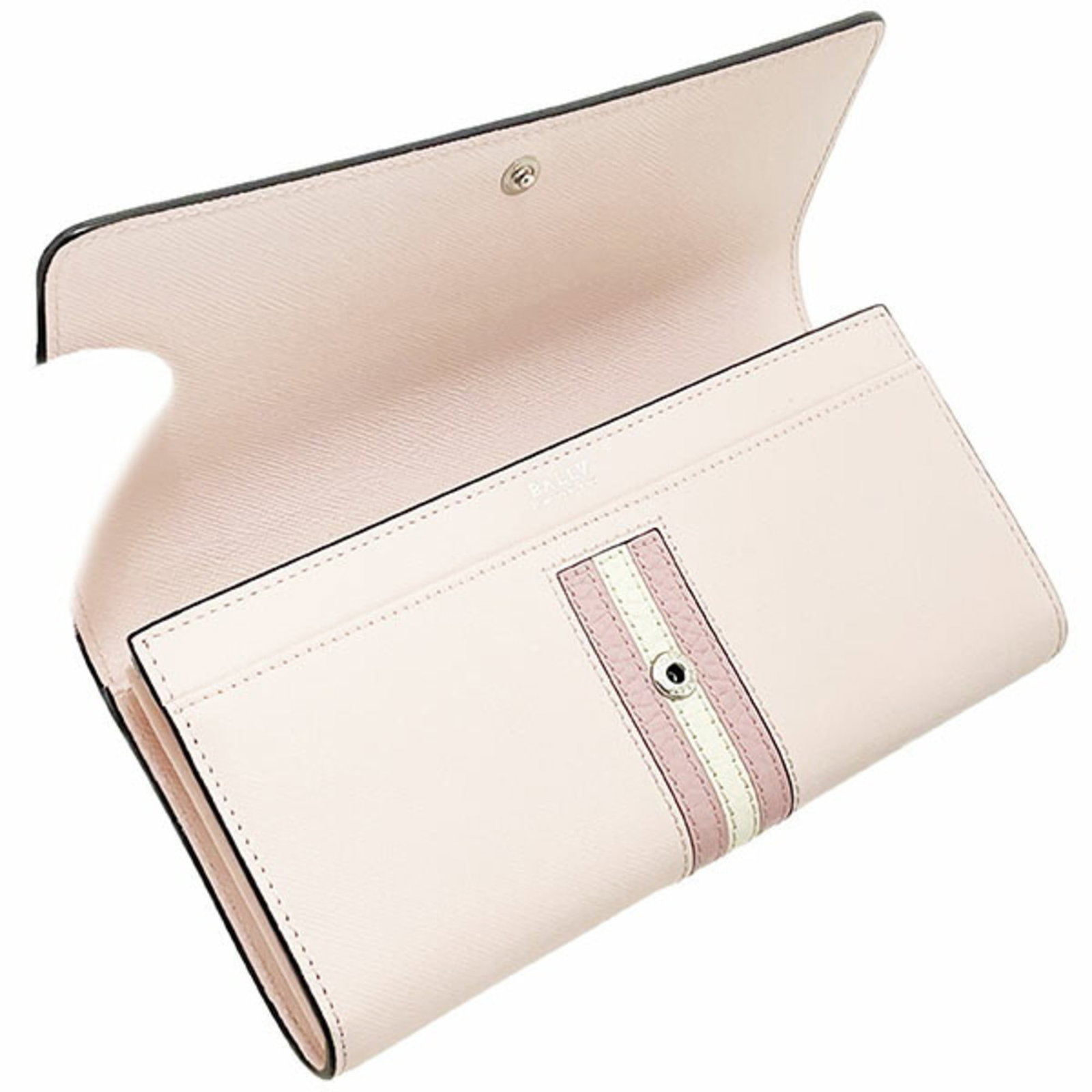 Long Wallet Leather Bally Bi Fold - 6