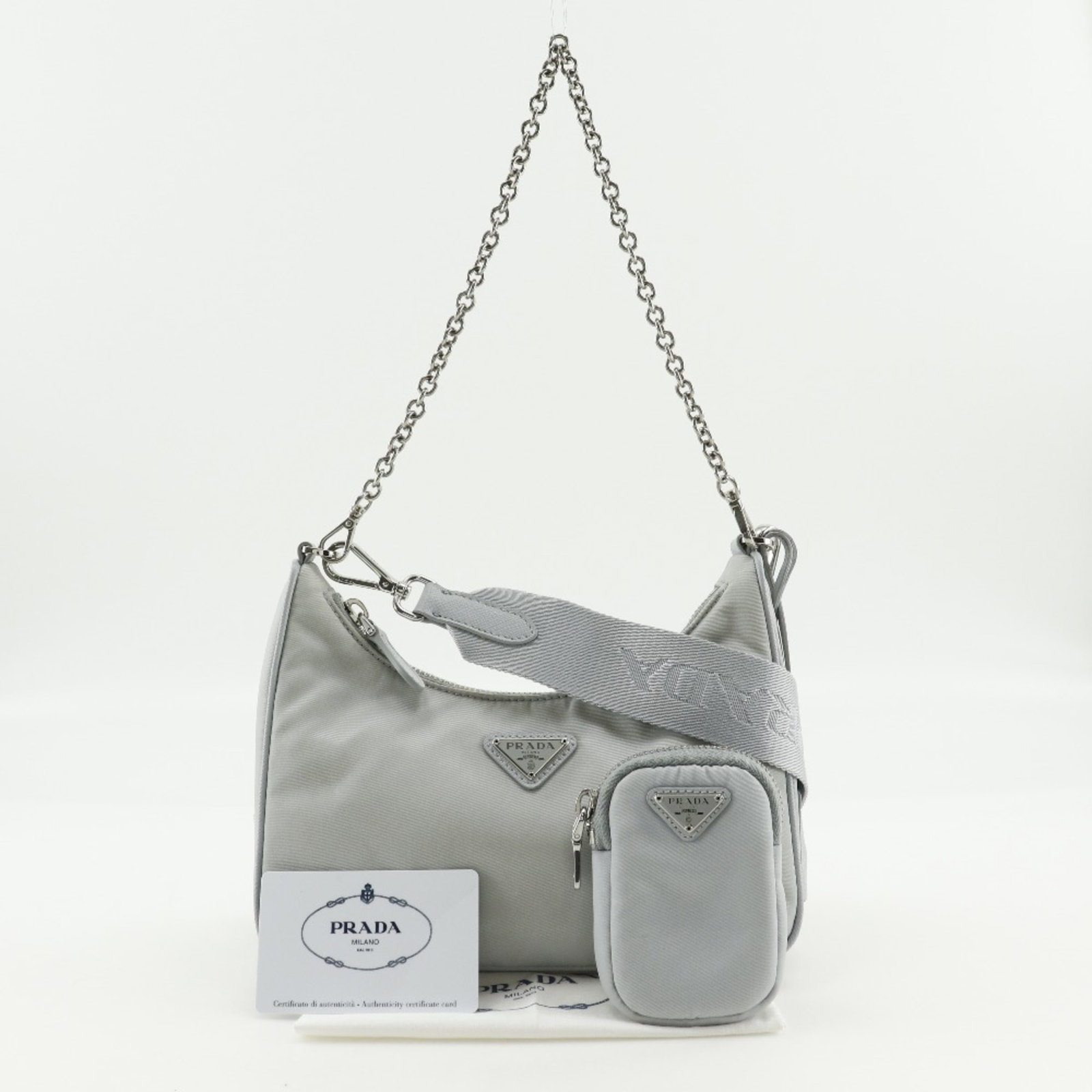 Nylon Shoulder Bag by Prada - 11