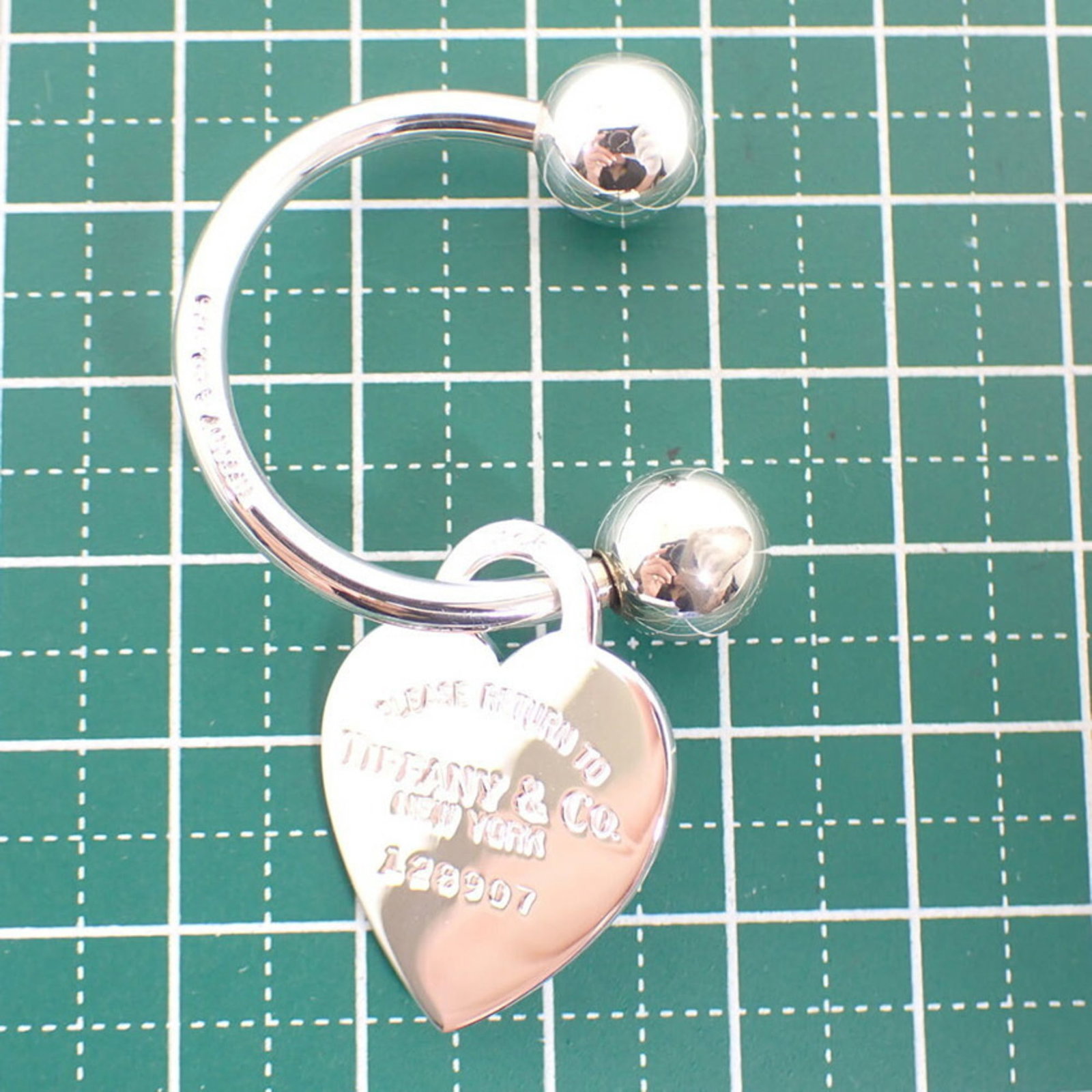 Sterling silver keyring Tiffany - 8