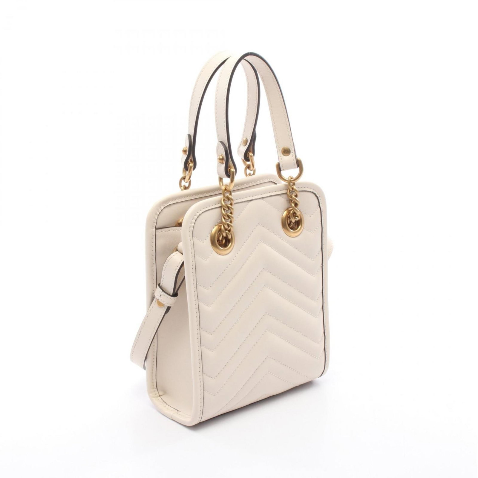 Handbag Leather Gucci - 2