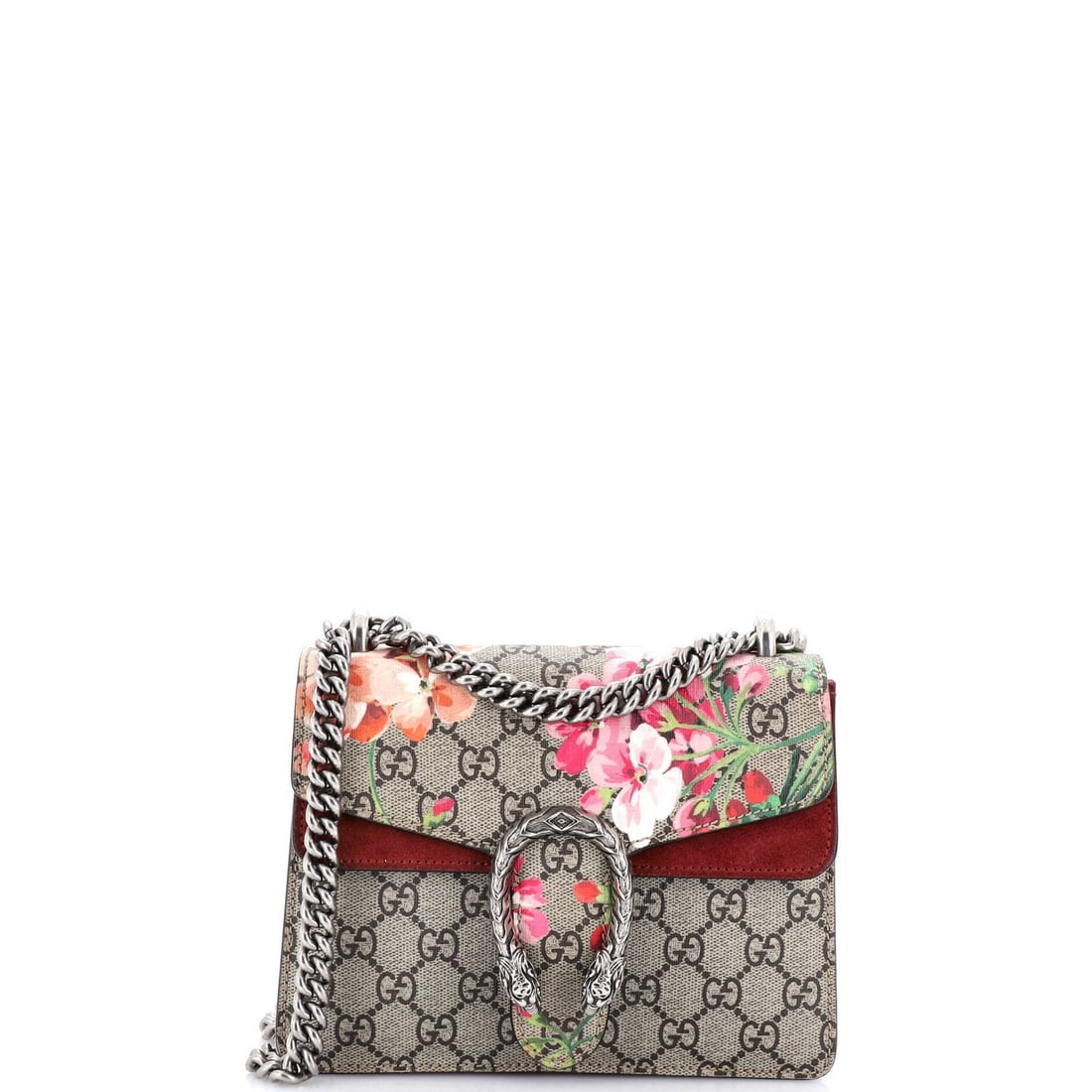 Dionysus Bag Blooms Print Coated Canvas GG Mini Gucci (1 of 5)