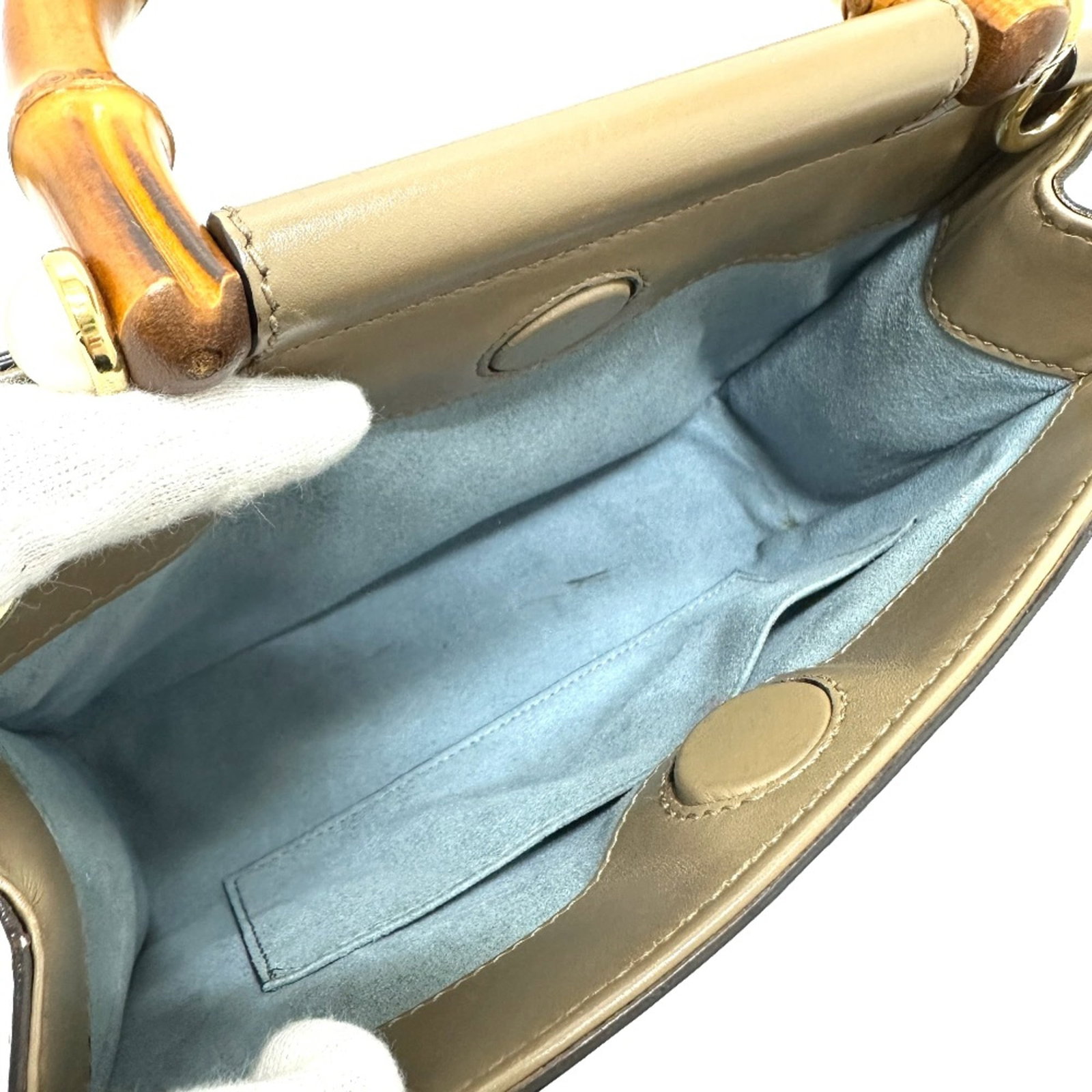 Handbag Leather Gucci - 10