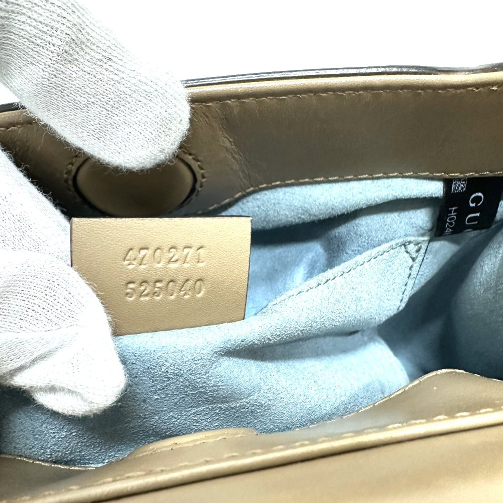 Handbag Leather Gucci - 12