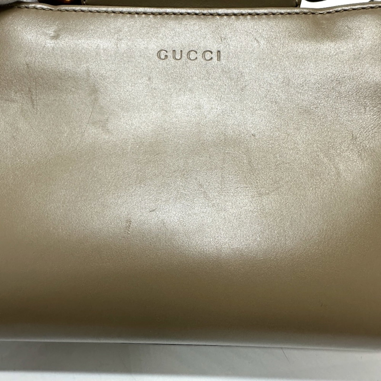 Handbag Leather Gucci - 13
