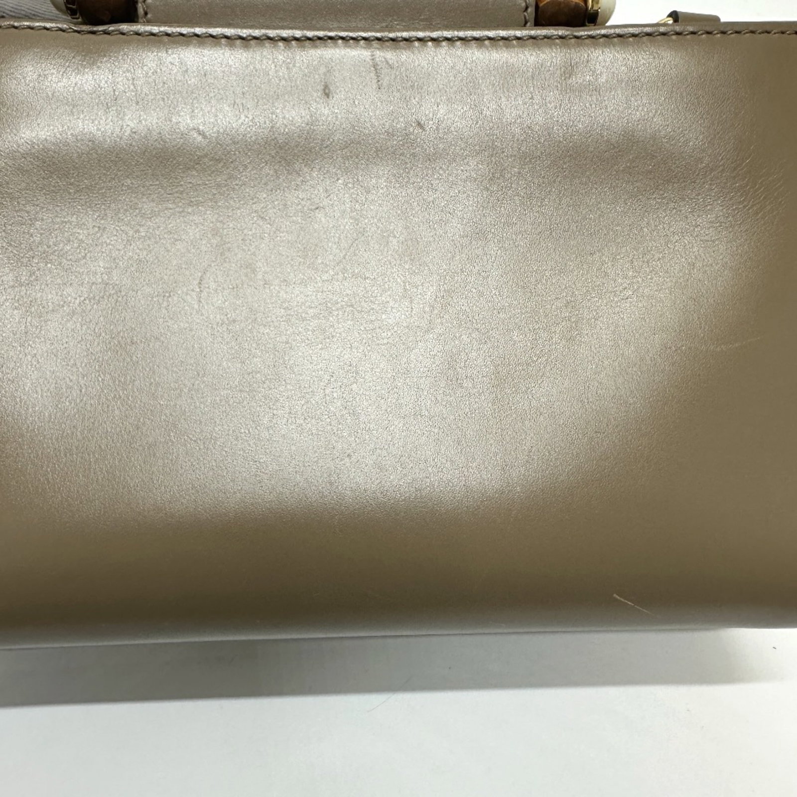Handbag Leather Gucci - 14