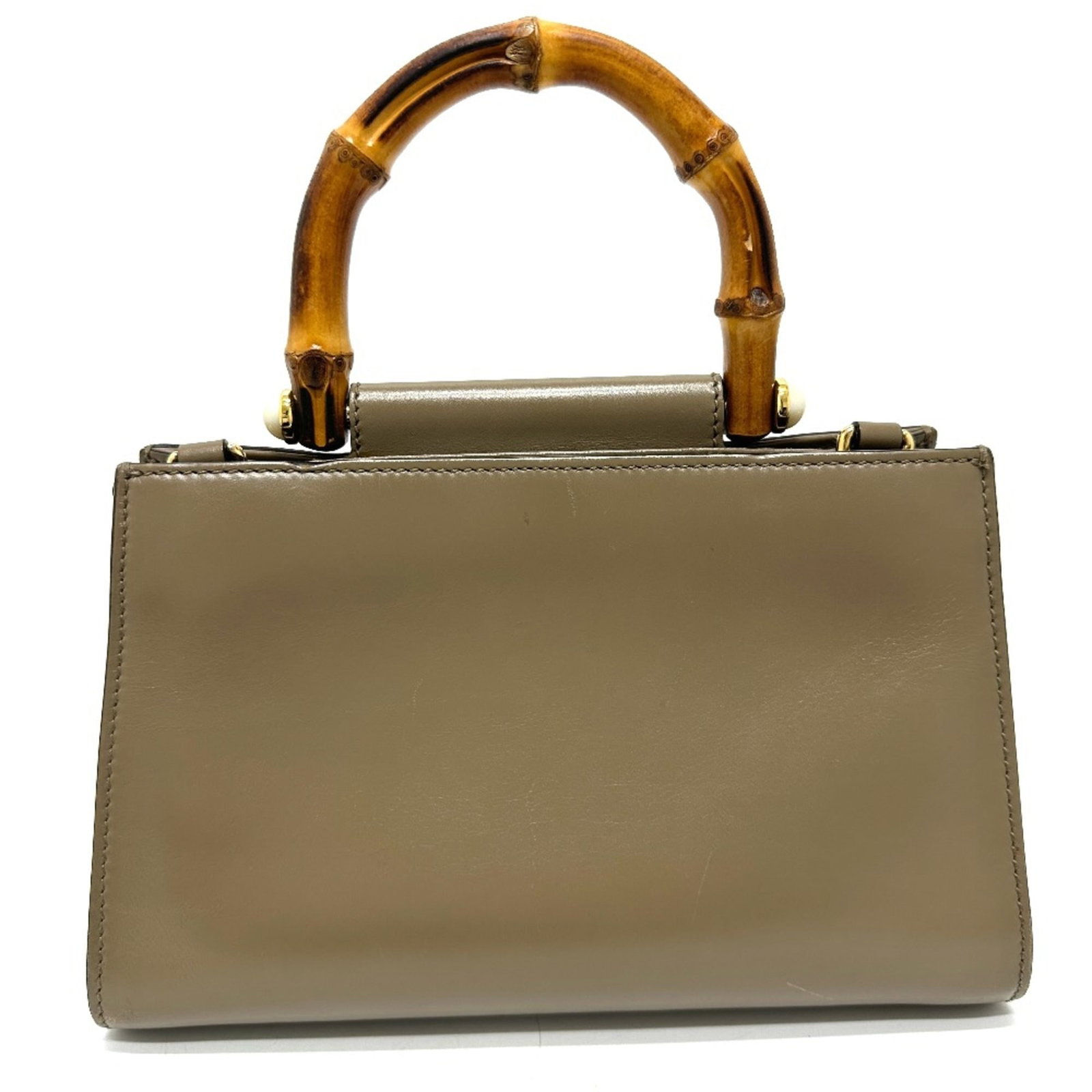 Handbag Leather Gucci - 2
