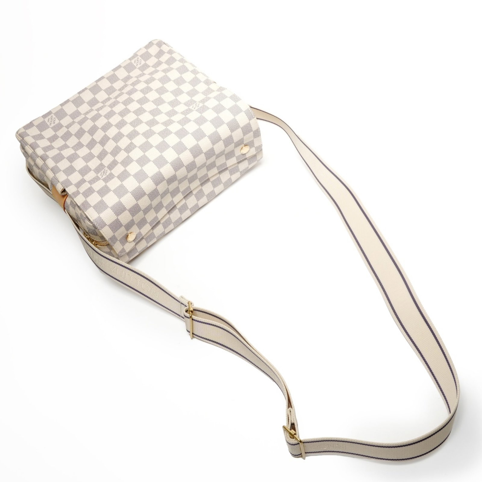 Damier Azur Louis Vuitton Shoulder Bag - 8