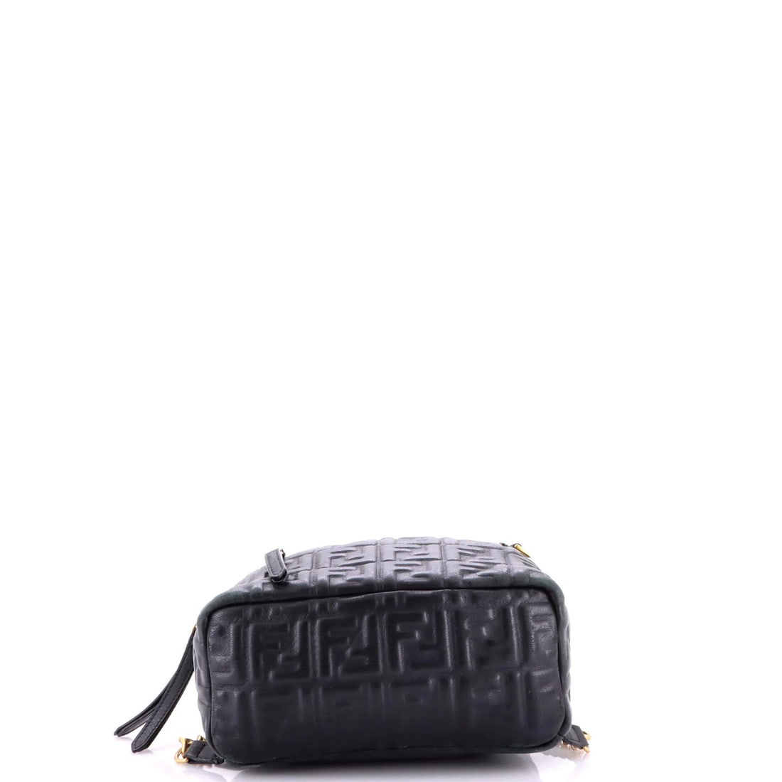 Fendi Zucca Embossed Leather Backpack Mini By - 4