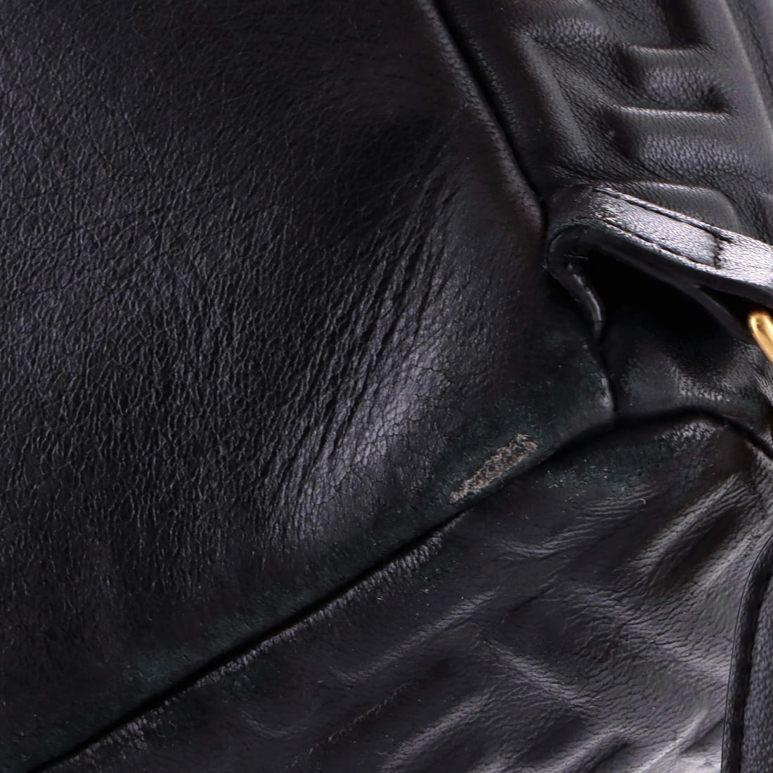 Fendi Zucca Embossed Leather Backpack Mini By - 7