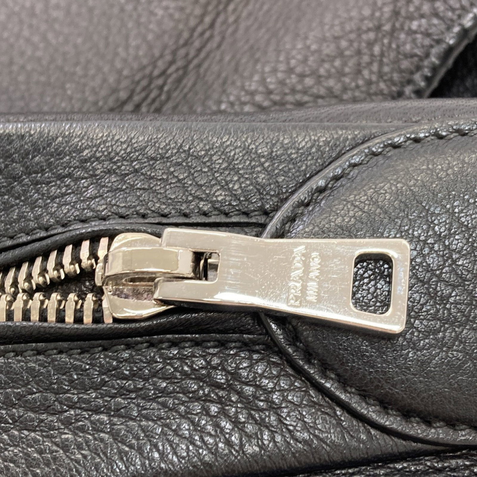 Shoulder Bag Prada Leather - 12