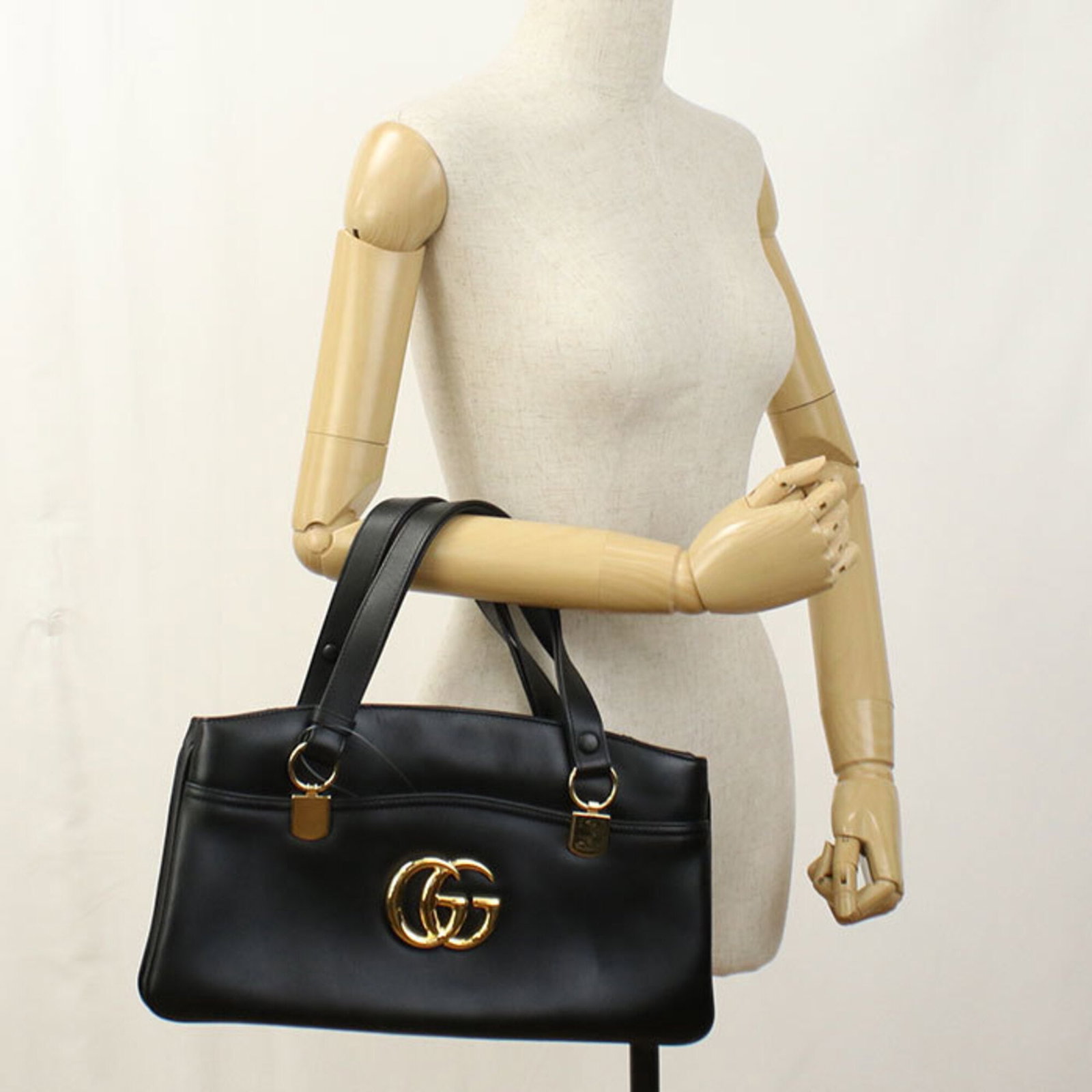 Handbag Leather Gucci - 7