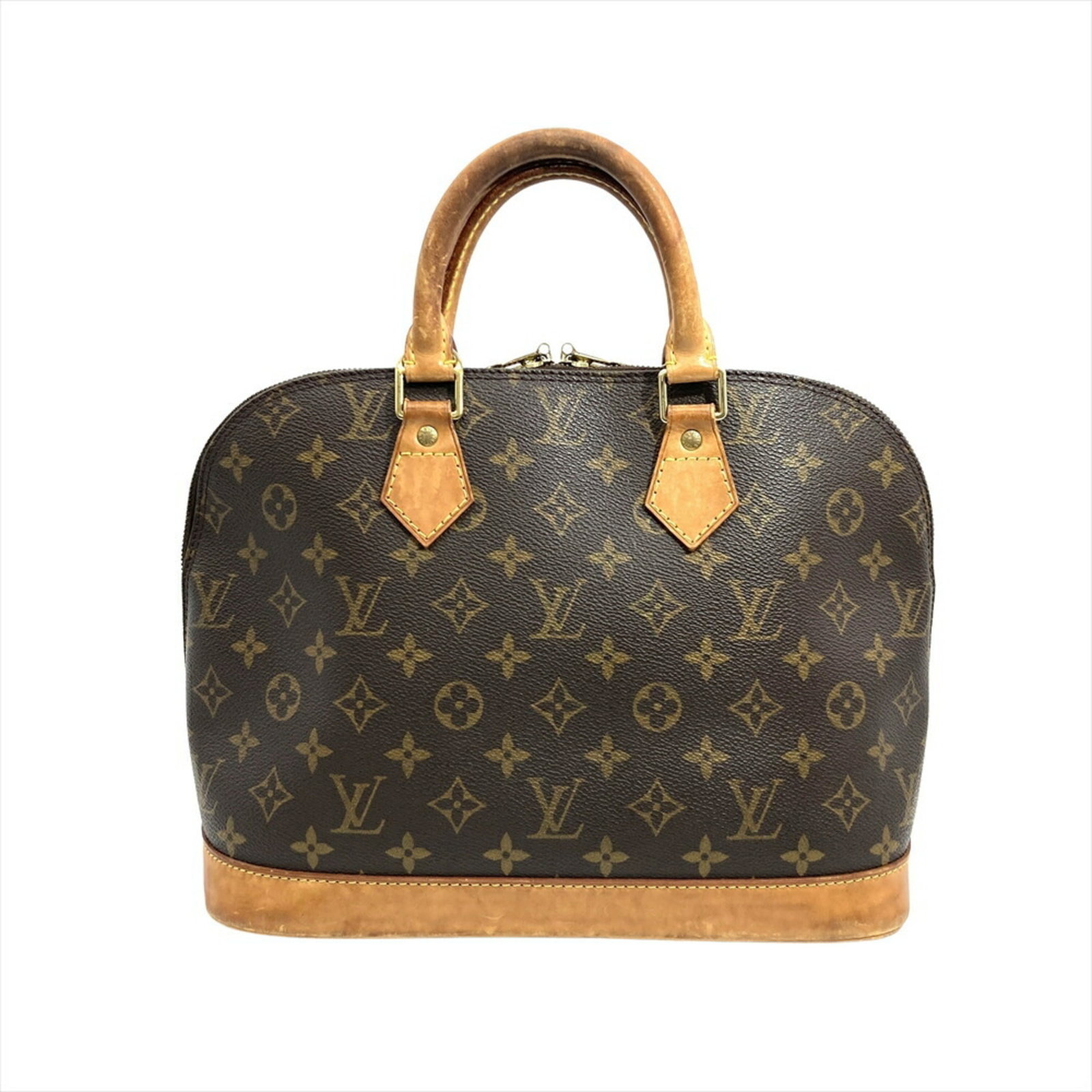 Canvas monogram handbag Vuitton Louis - 2