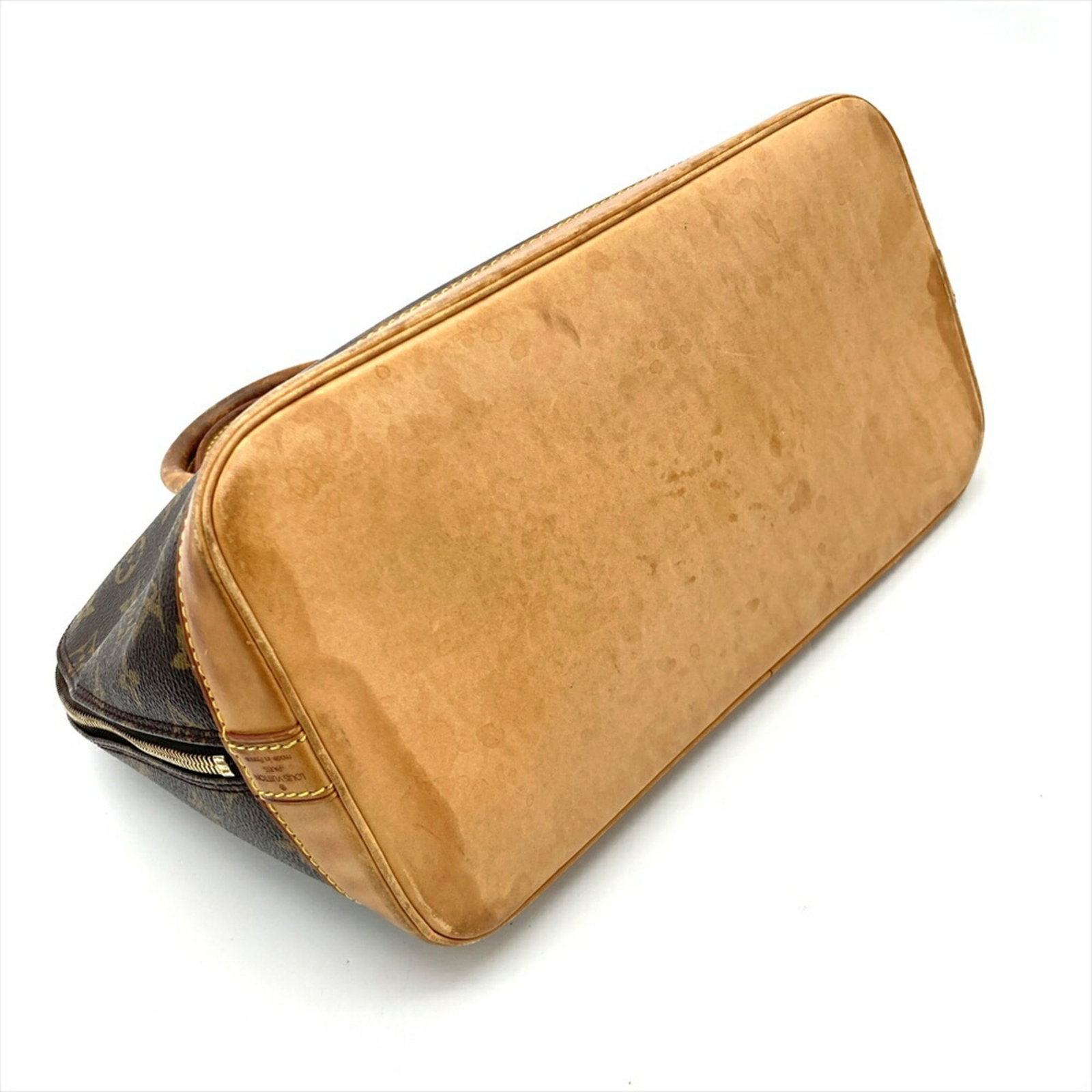 Canvas monogram handbag Vuitton Louis - 4