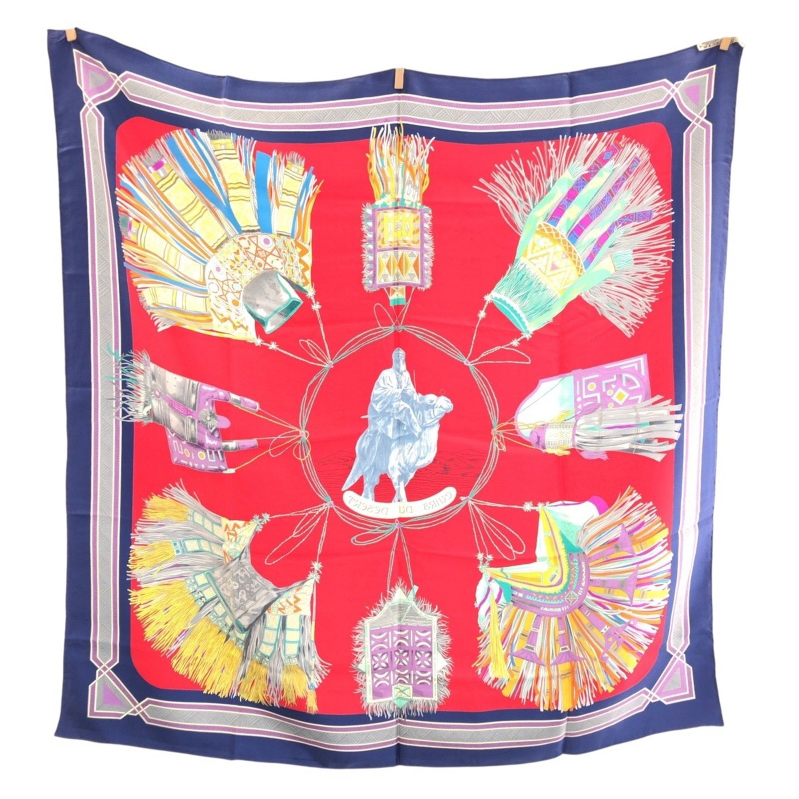 Silk Hermes Scarf - 2