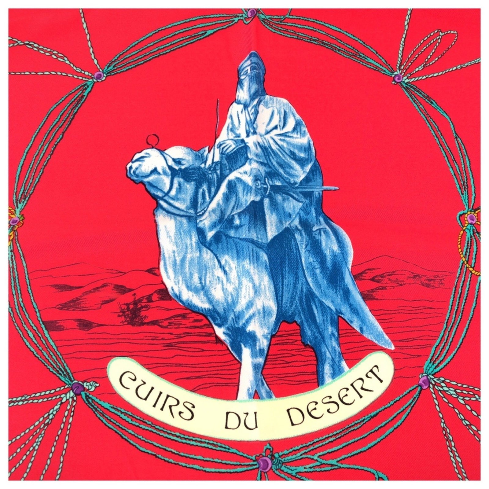Silk Hermes Scarf - 3