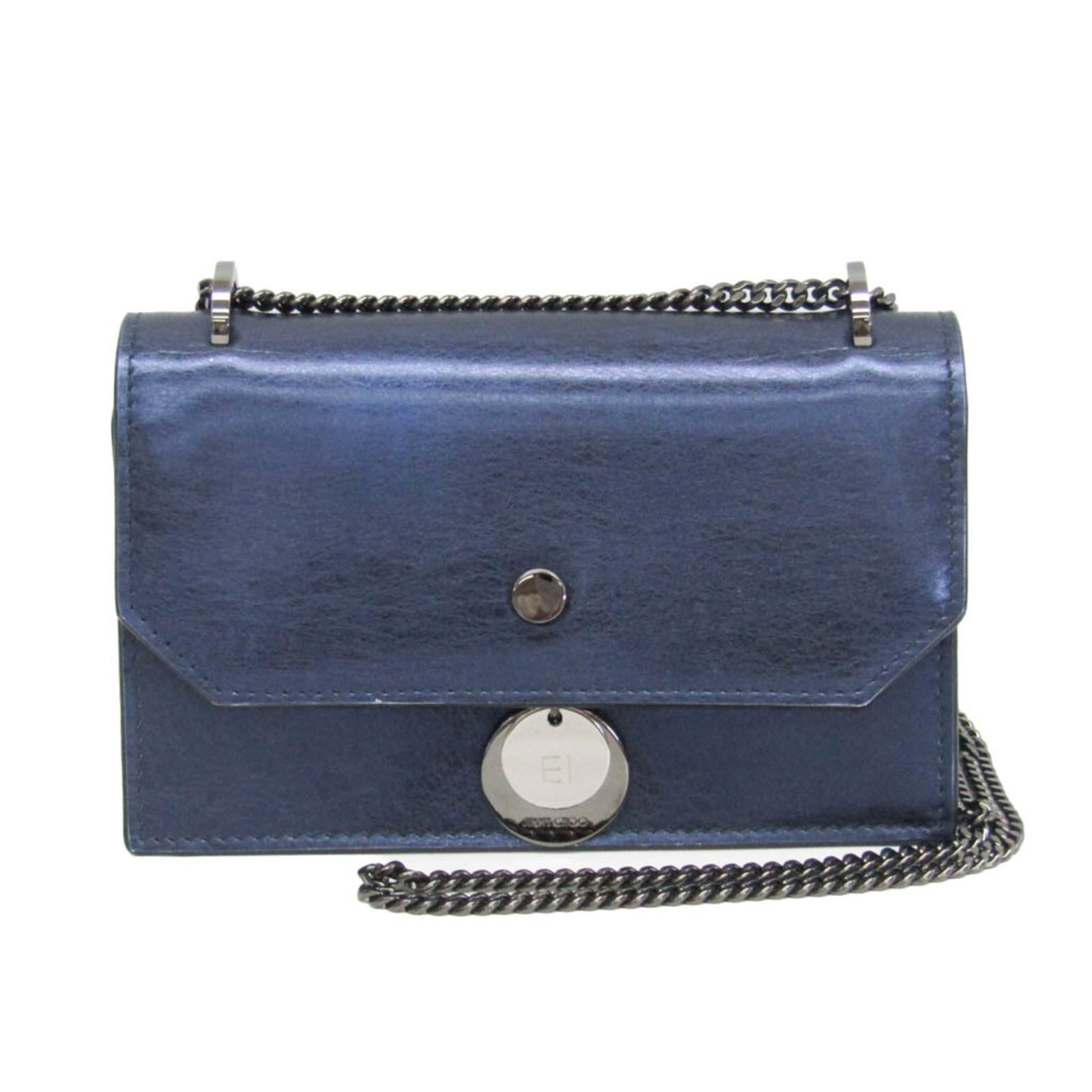 Jimmy Choo Shoulder Bag Leather: Jimmy Choo Shoulder Bag Leather The Jimmy Choo Shoulder Bag Leather features metallic purple leather, a card holder inner pocket, and adjustable straps ranging from 65cm to 120cm. This stylish bag