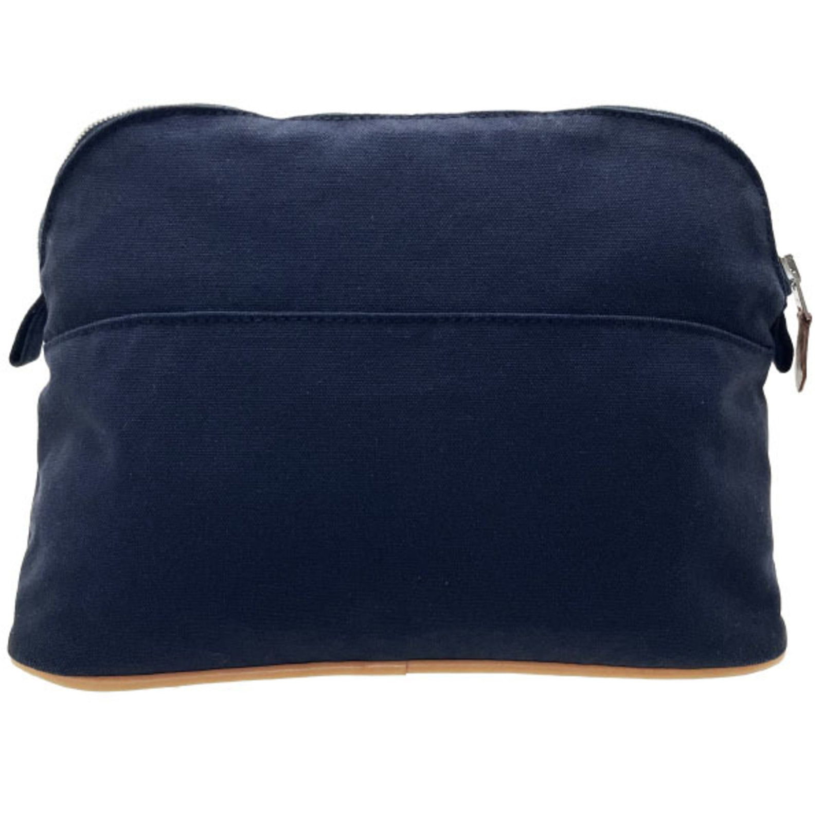 Cotton Leather Pouch Hermes - 2