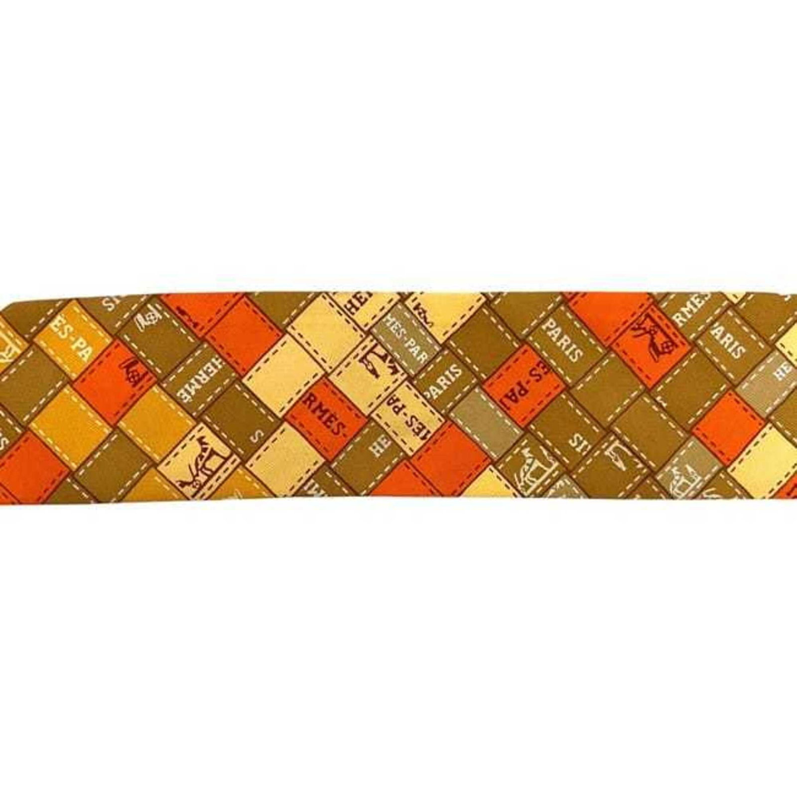 Silk Hermes Scarf - 8