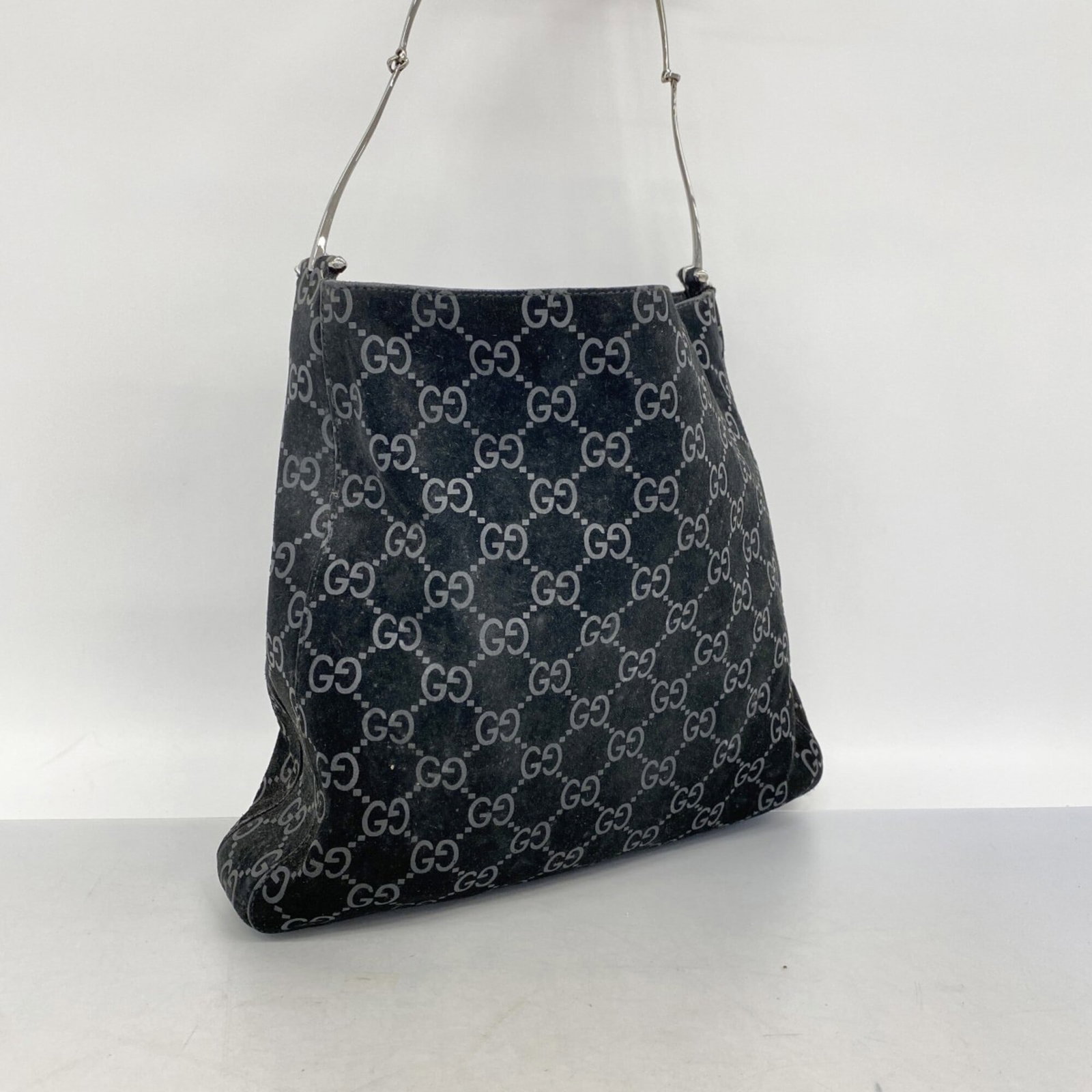 Shoulder Bag Suede Gucci - 2